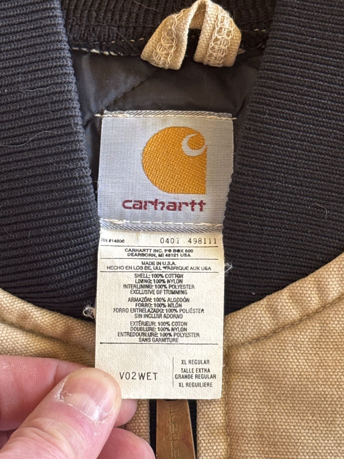 Carhartt Carhartt Vest Size US XL / EU 56 / 4 - 4 Thumbnail