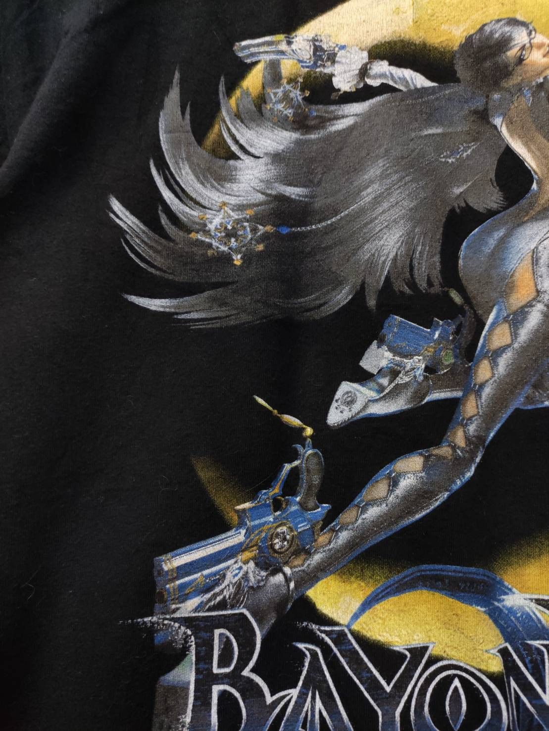 Nintendo Rare! Bayonetta 2 Wii U Game Promo T-Shirt Size US M / EU 48-50 / 2 - 3 Thumbnail