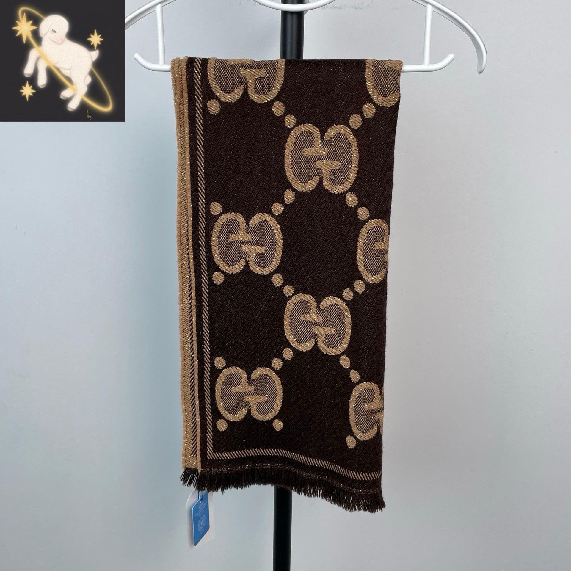 Gucci Gucci Wool Multi Scarf S Men Size ONE SIZE - 1 Thumbnail