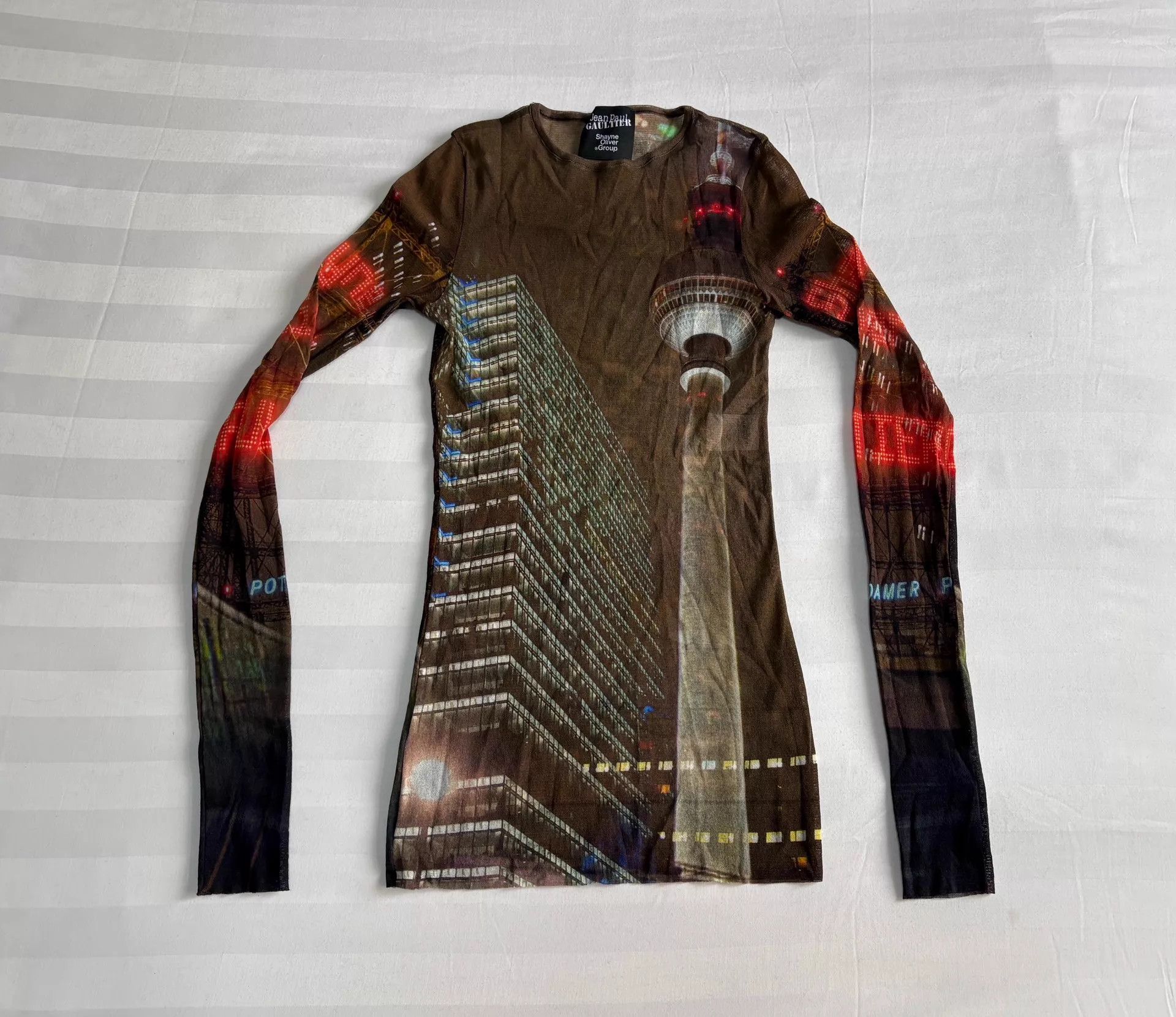 Shyne JPG x Shayne Oliver City Night Mesh Top XS Size XS / US 0-2 / IT 36-38 - 1 Thumbnail
