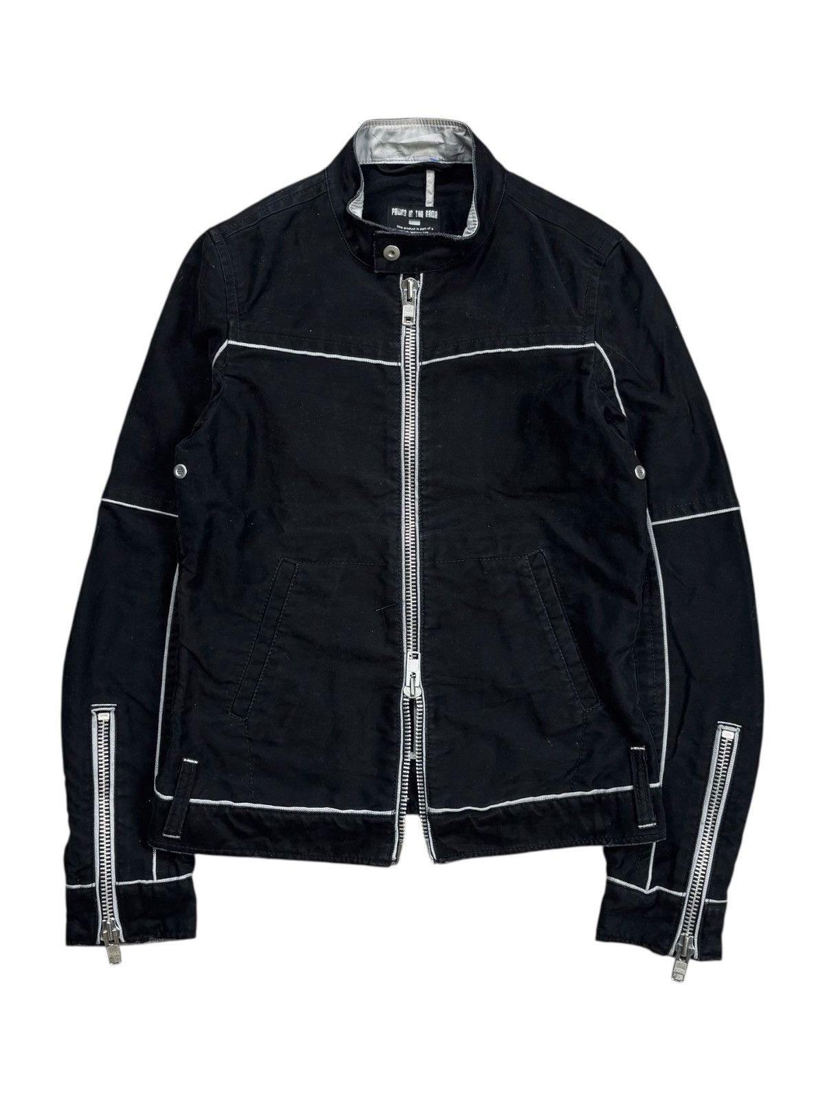 Lad Musician 2000s Pawns In The Game - Vkei Style Rider Jacket Size US M / EU 48-50 / 2 - 1 Thumbnail