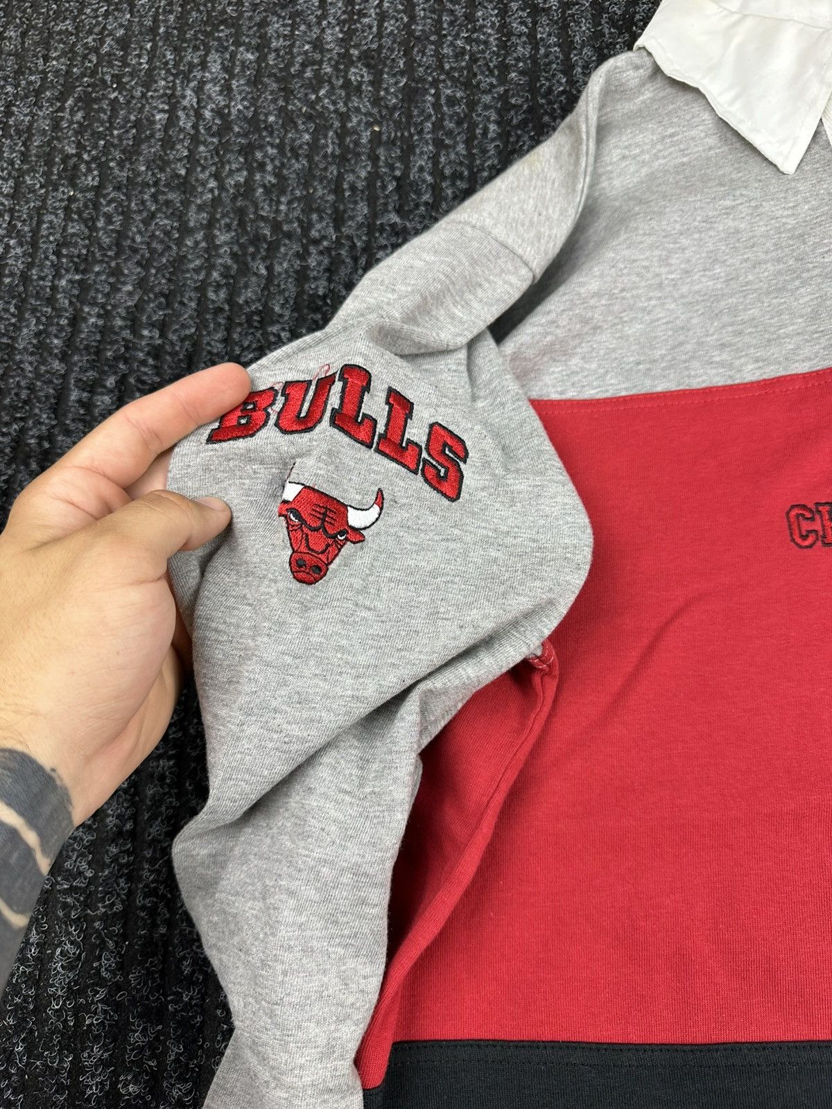 Champion Vintage Champion Chicago Bulls Basketball NBA Rugby Shirt Size US L / EU 52-54 / 3 - 6 Thumbnail