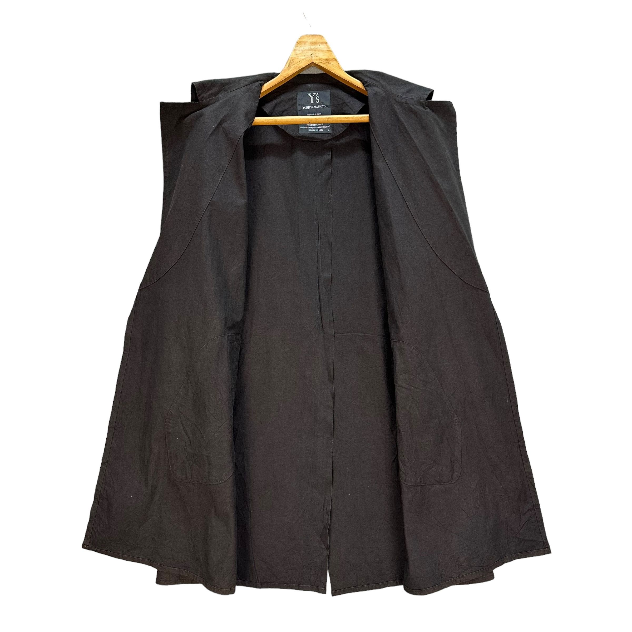 Y's Y's Yohji Yamamoto Buttonless Overcoat #A11-0260 Size US L / EU 52-54 / 3 - 7 Thumbnail