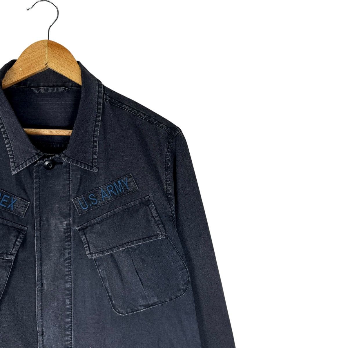 Avirex ☀️AVIREX RIPSTOP VIETNAM WAR BUTTON UP SHIRTS Size US M / EU 48-50 / 2 - 4 Thumbnail