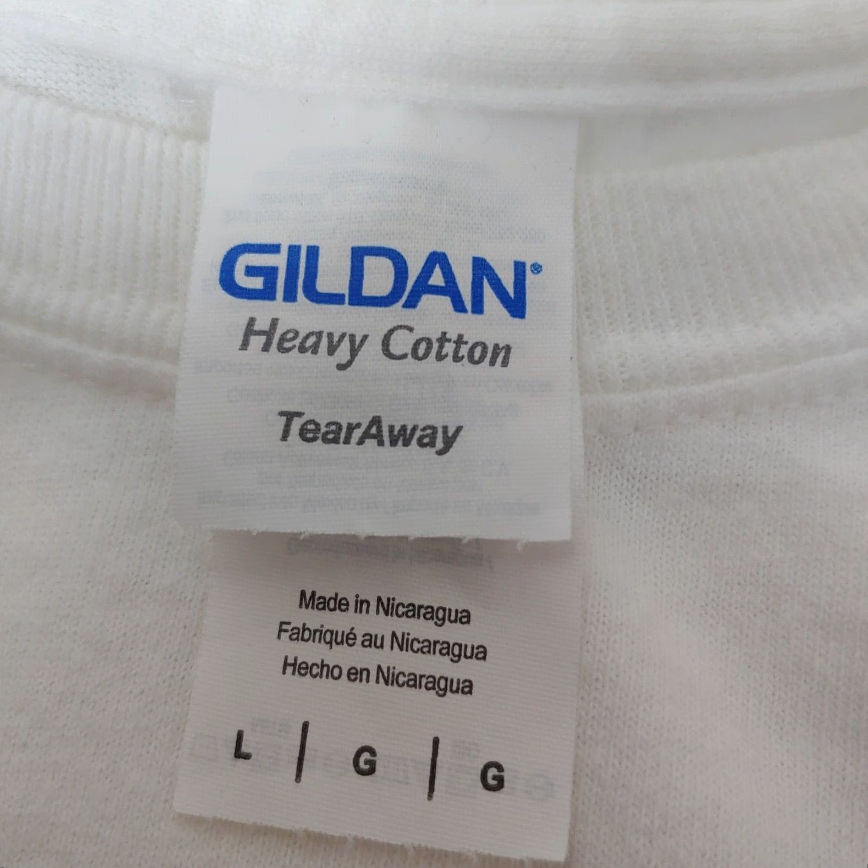 Gildan TLC Shirt Large Tour 2019 White Gildan Short Sleeve Crew Neck Graphic Print Unisex Music Band Tour Shirt Size US L / EU 52-54 / 3 - 6 Thumbnail