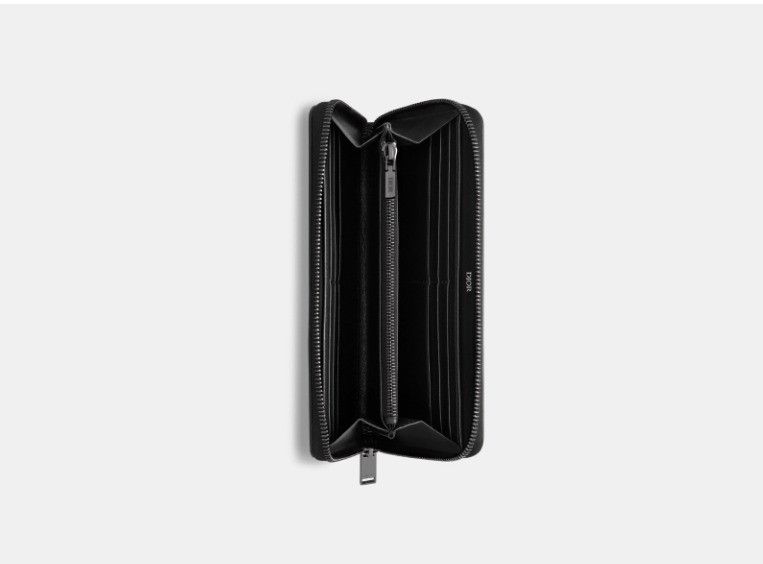 Dior o1w1db10325 2ESBC Size: OS / Zipped Long Wallet in Black Size ONE SIZE - 3 Thumbnail