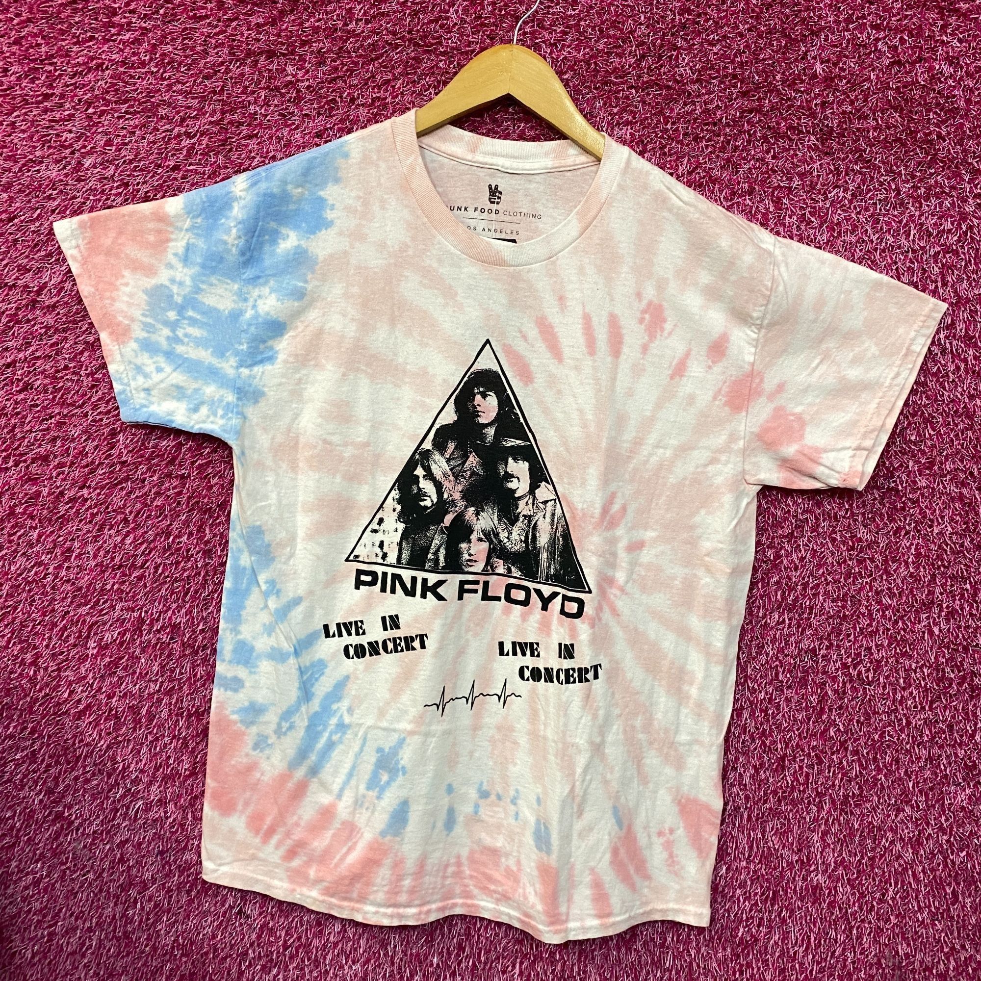 Pink Floyd Pink Floyd Live In Concert Tie Dye T-Shirt Medium Size US M / EU 48-50 / 2 - 3 Thumbnail