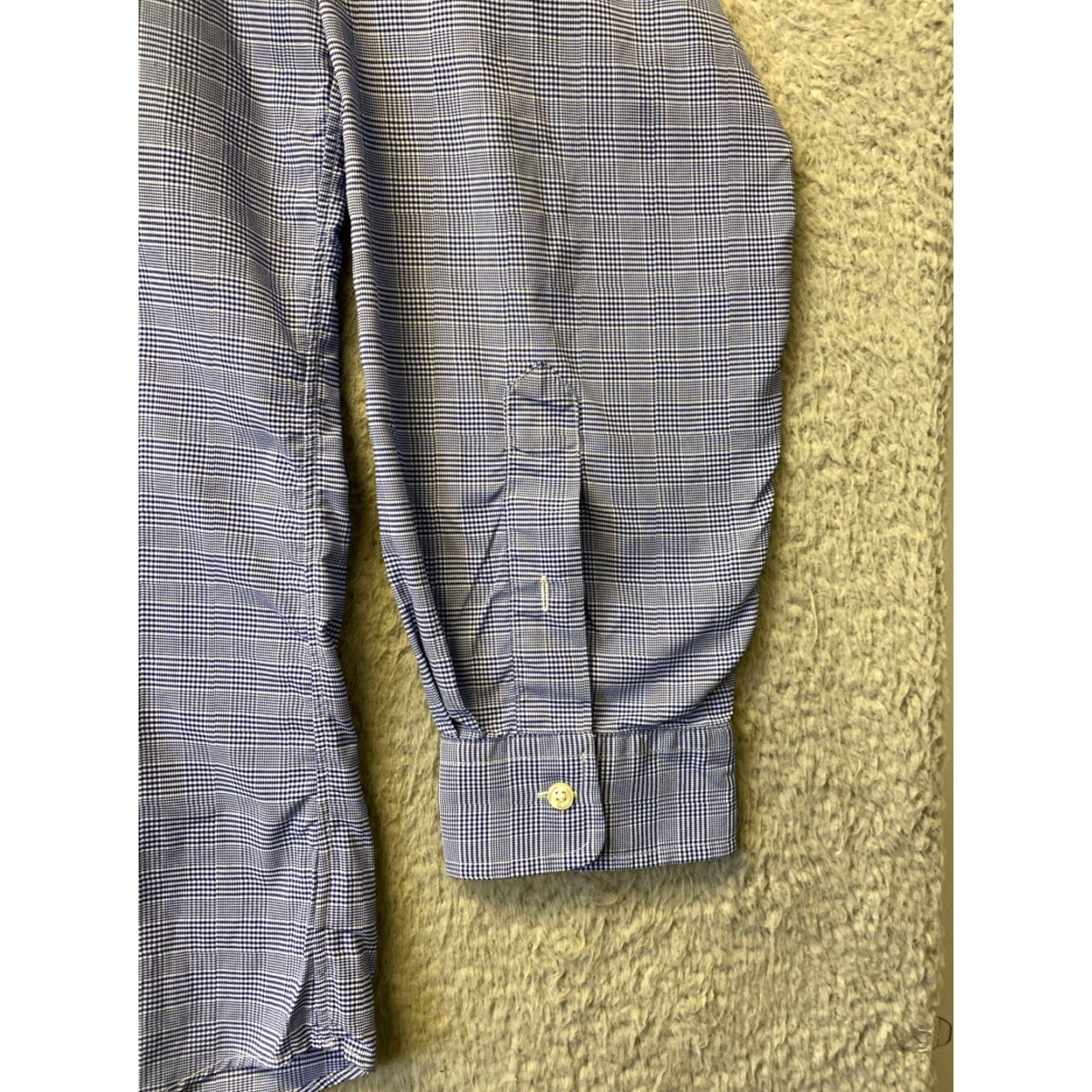 Ralph Lauren RALPH LAUREN Button-Down Shirt Mens XXL Blue Plaid Long Sleeve Classic Polo Pony Accent Size US XXL / EU 58 / 5 - 4 Thumbnail