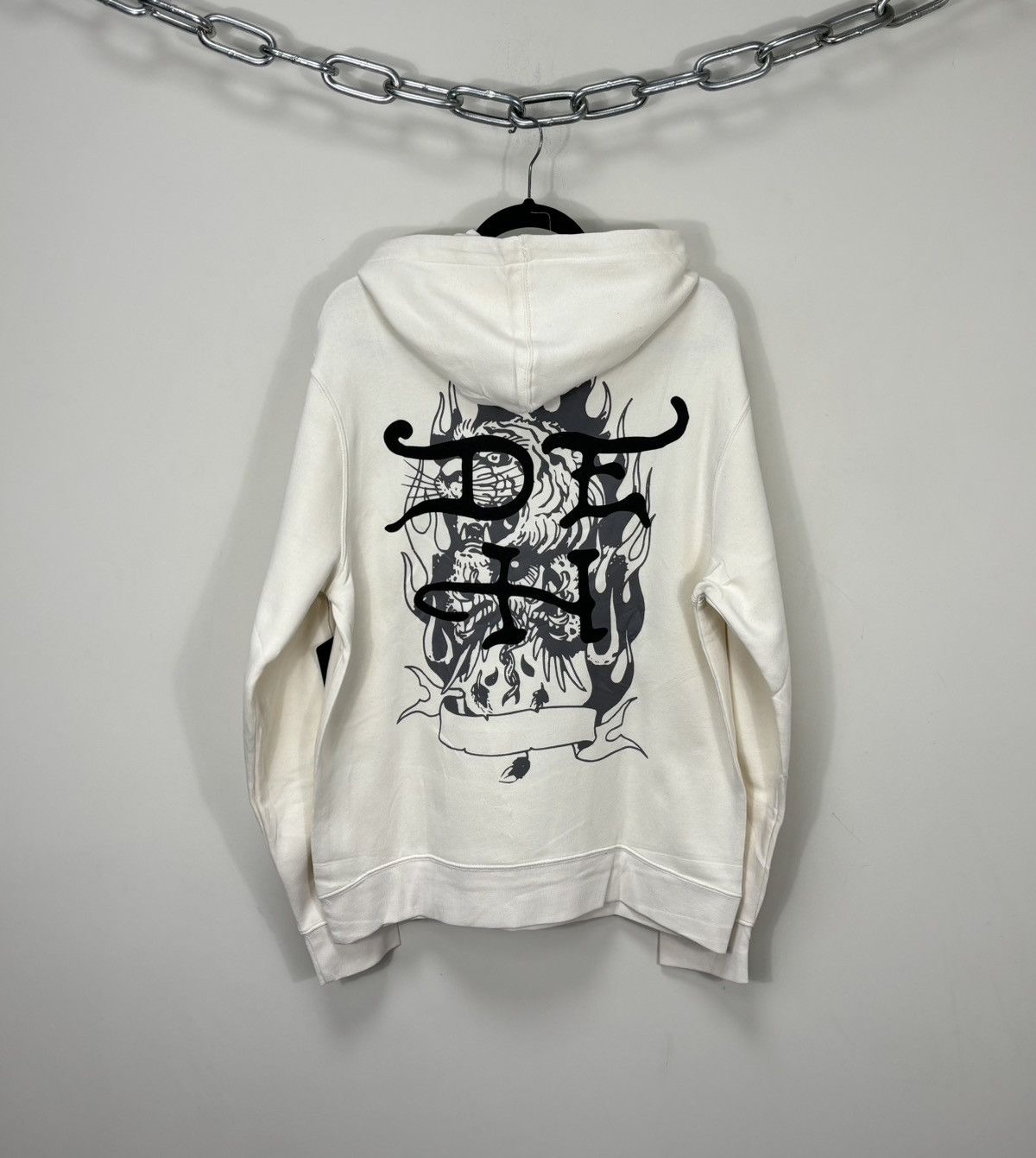 Ed Hardy Ed Hardy Tattoo Skull Eagle Logo NEW Hype Y2K Hoodie Size US M / EU 48-50 / 2 - 2 Thumbnail