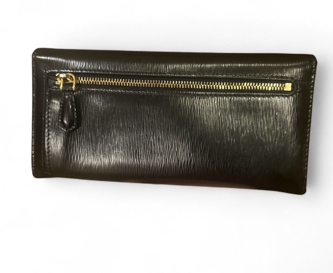 Prada Prada Large Black Saffiano Leather Wallet Size ONE SIZE - 2 Thumbnail