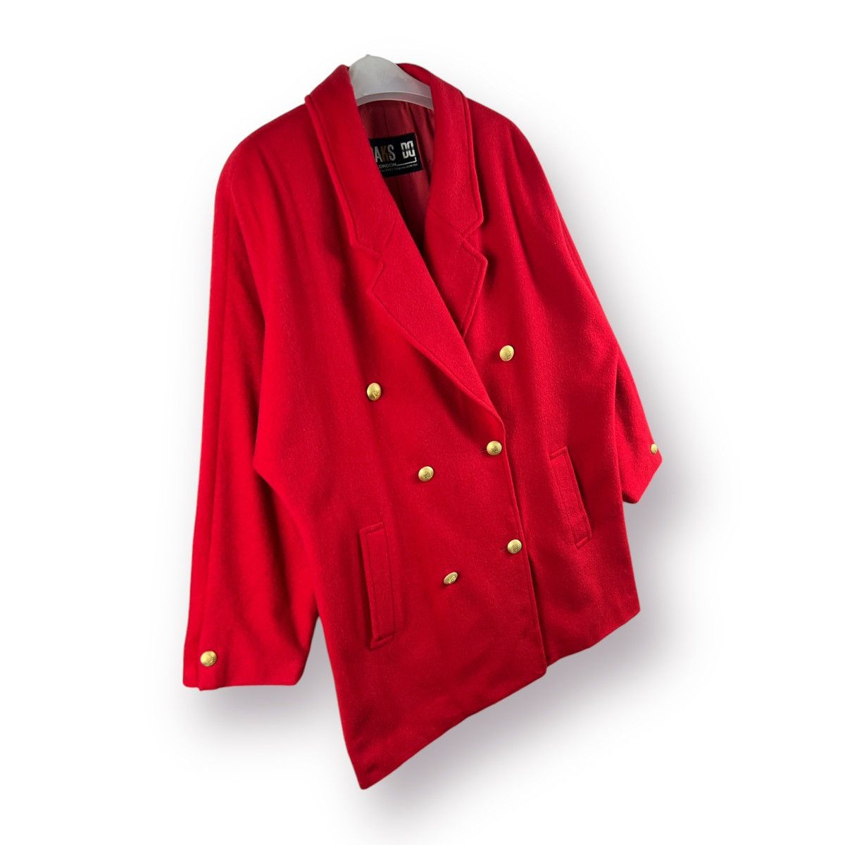 DAKS 🔥 Daks London Double Breasted in Red Size L / US 10 / IT 46 - 3 Thumbnail
