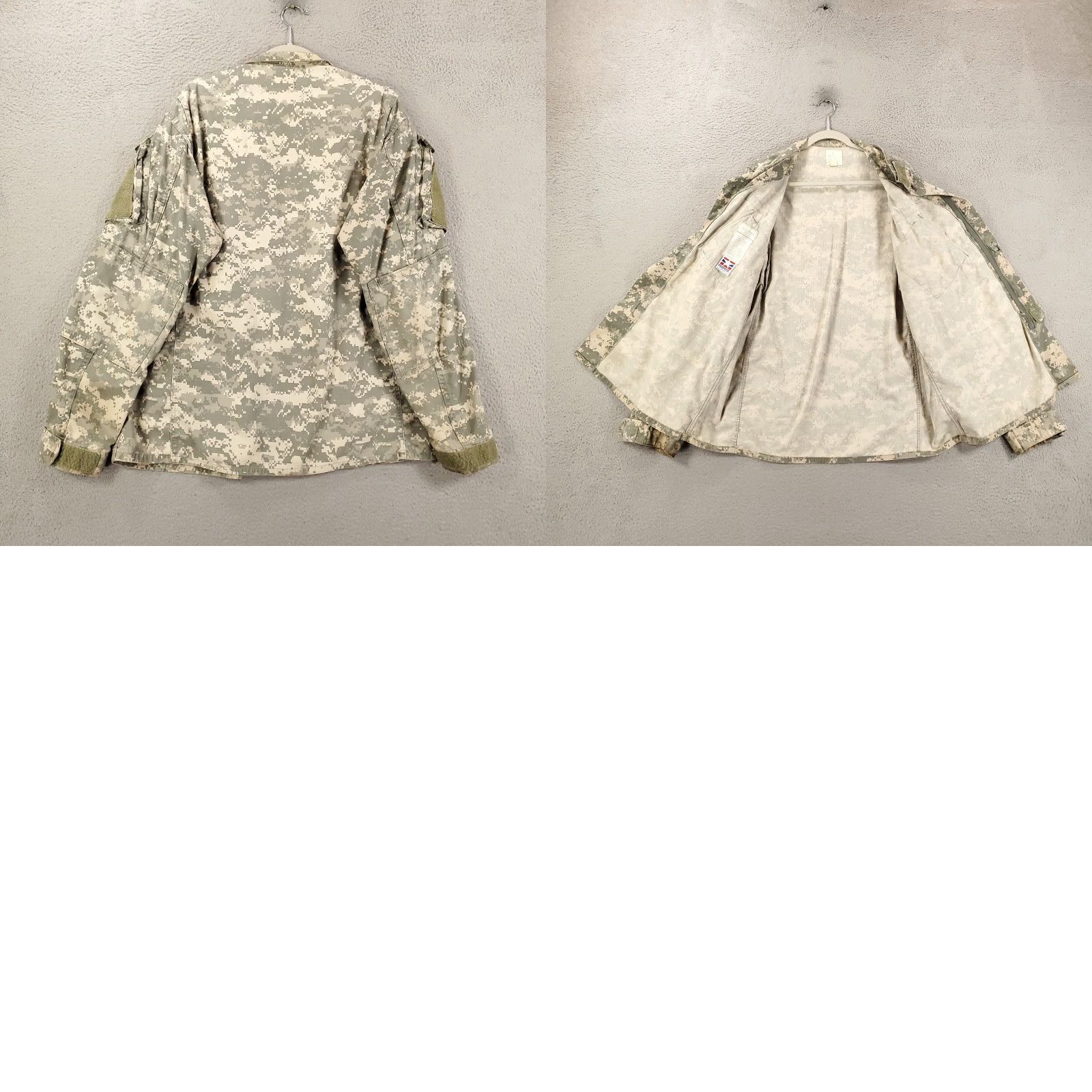 Propper VINTAGE PROPPER USA Army Jacket Mens Large Zip Up ACU Combat Uniform Digital Camo Ripstop Poplin Size US L / EU 52-54 / 3 - 8 Thumbnail