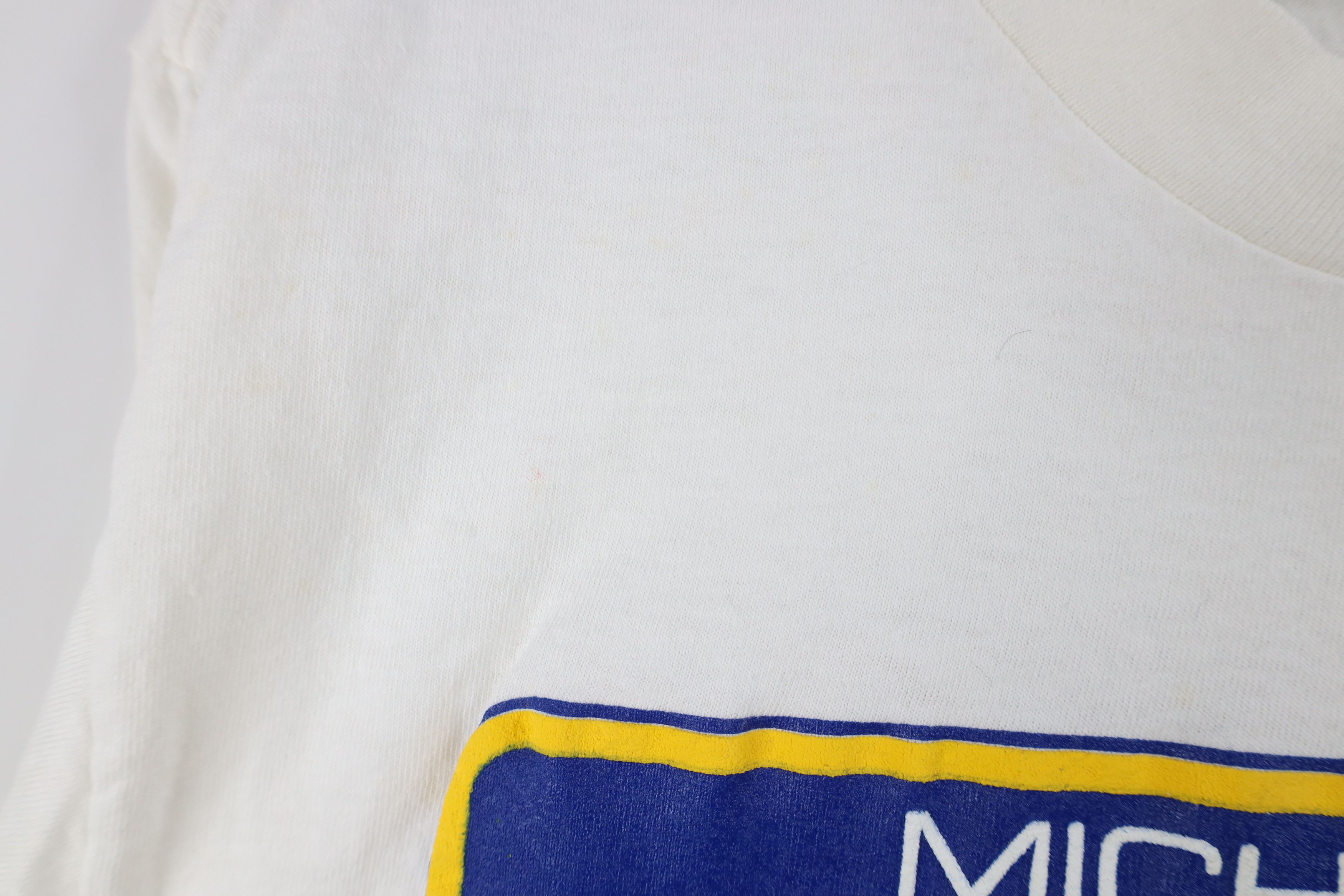 Vintage Vintage 70s University of Michigan Ann Arbor Lawyer T-Shirt Size US L / EU 52-54 / 3 - 8 Thumbnail
