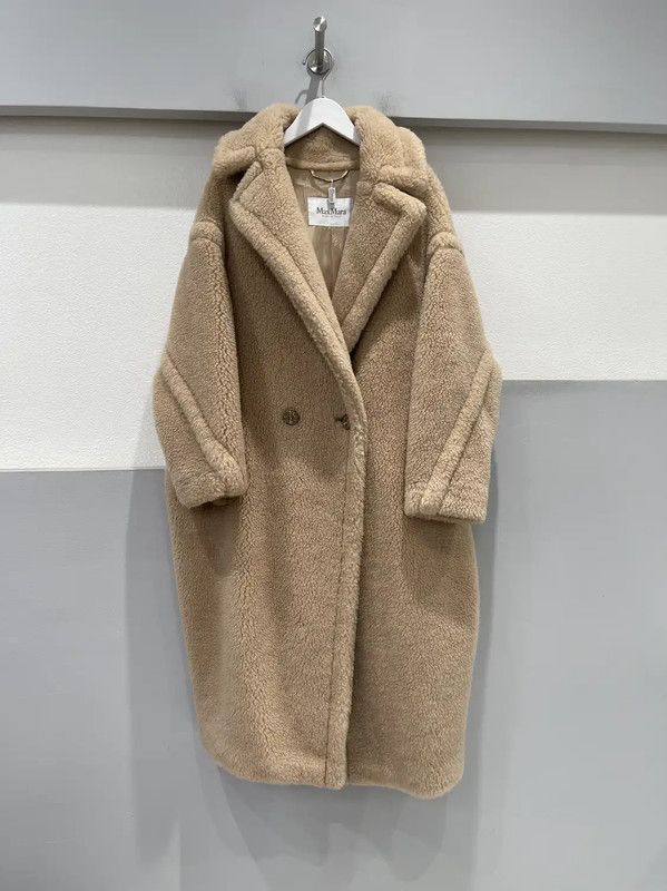 Max Mara MaxMara Winter Camel Alpaca Long Coat 0089 Size S / US 4 / IT 40 - 1 Thumbnail