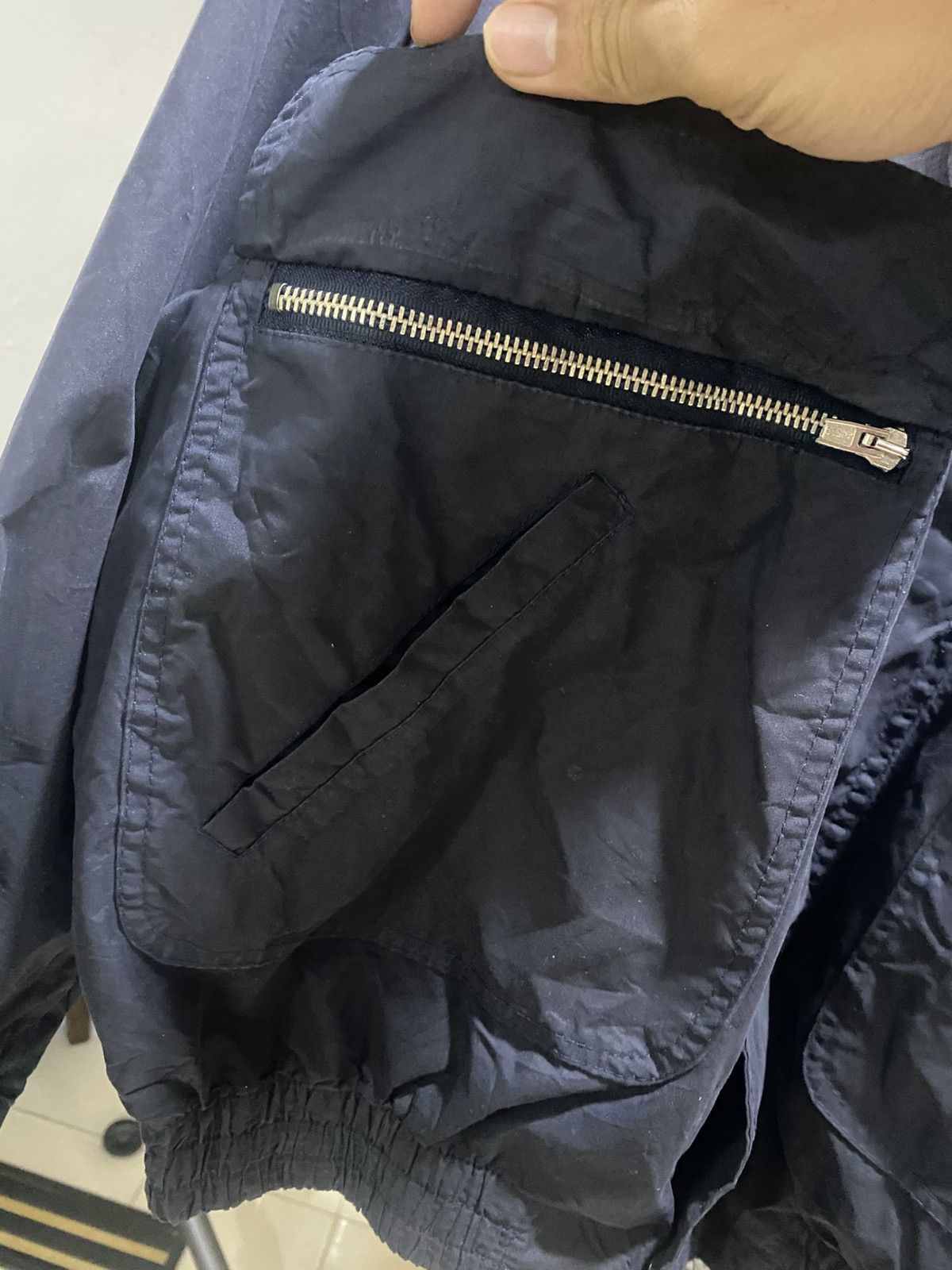 Ermenegildo Zegna Archive Vintage 97 Ermenegildo Zegna Yachting Bomber Jacket Size US M / EU 48-50 / 2 - 10 Thumbnail