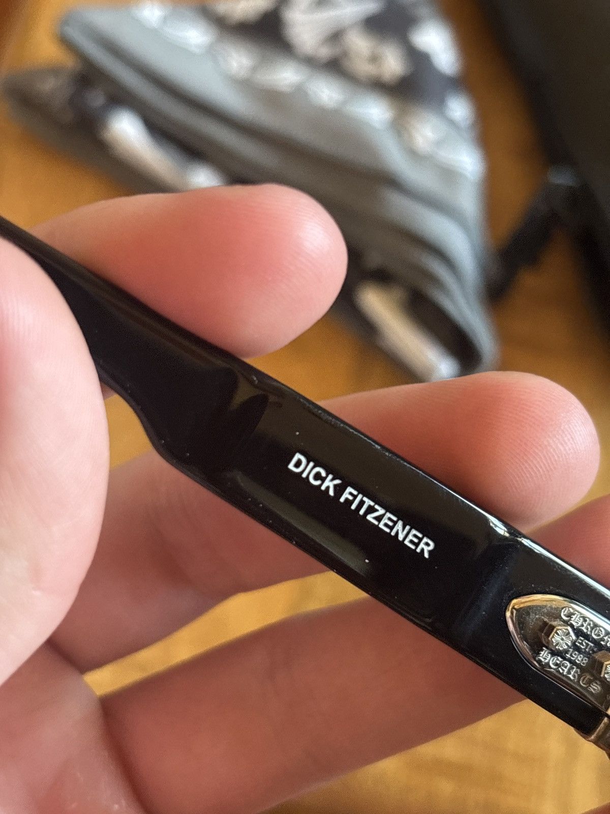 Chrome Hearts Chrome Hearts Dick Fitzener Glasses Size ONE SIZE - 8 Thumbnail
