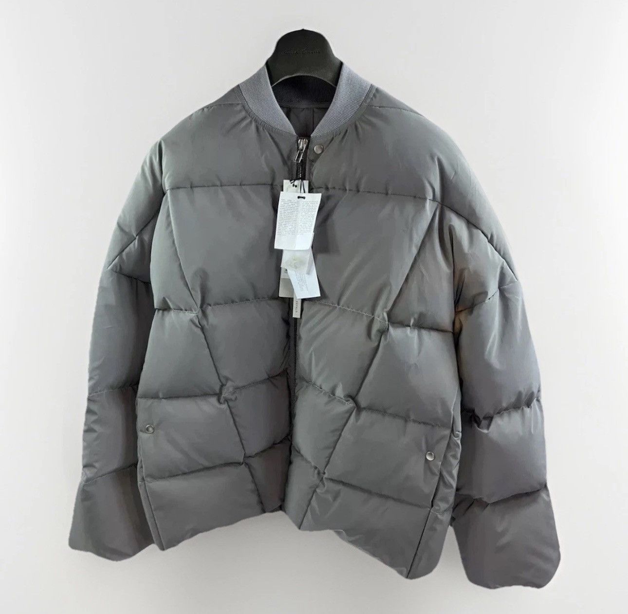 Rick Owens RICK OWENS Reflex Oversized Quilted Reflective Jacket Size US XL / EU 56 / 4 - 2 Thumbnail