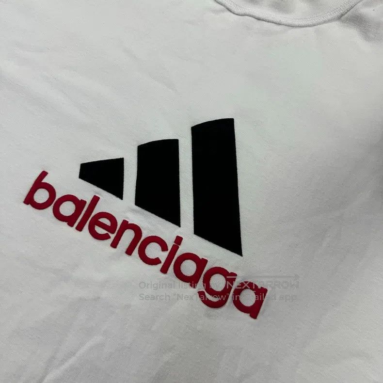 Balenciaga Balenciaga Adidas Co-branded Short Sleeve Size US S / EU 44-46 / 1 - 3 Thumbnail