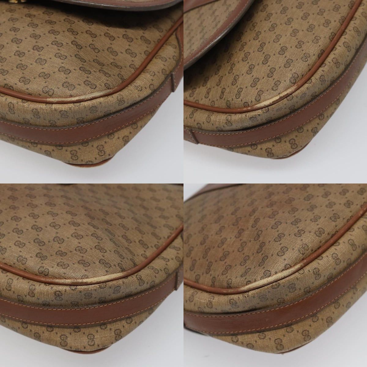Gucci GUCCI Micro GG Canvas Shoulder Bag Pvc Beige Size ONE SIZE - 10 Thumbnail