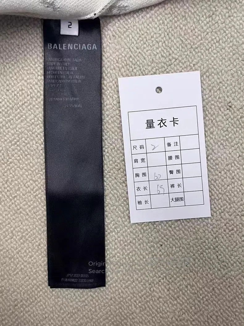Balenciaga Balenciaga Allover Logo Loose Cardigan. Size US S / EU 44-46 / 1 - 5 Thumbnail