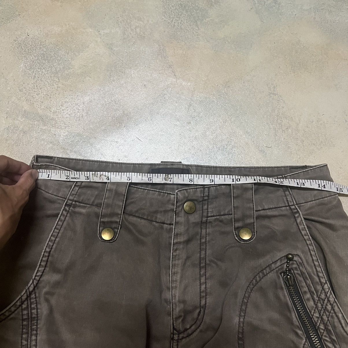 Tete Homme Tete Homme Issey Miyake Multipockets Cargo Pants Size US 29 - 9 Thumbnail