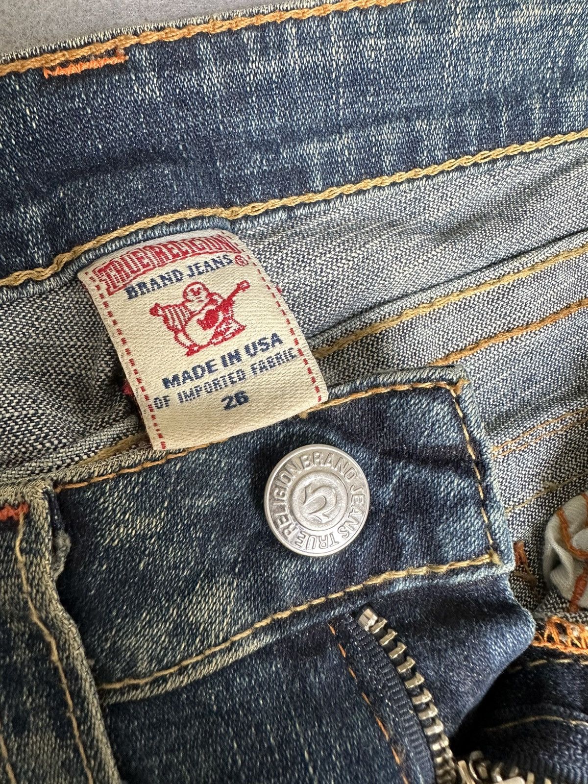 True Religion FLARE True Religion Low Rise Denim Size US 28 / EU 44 - 17 Thumbnail