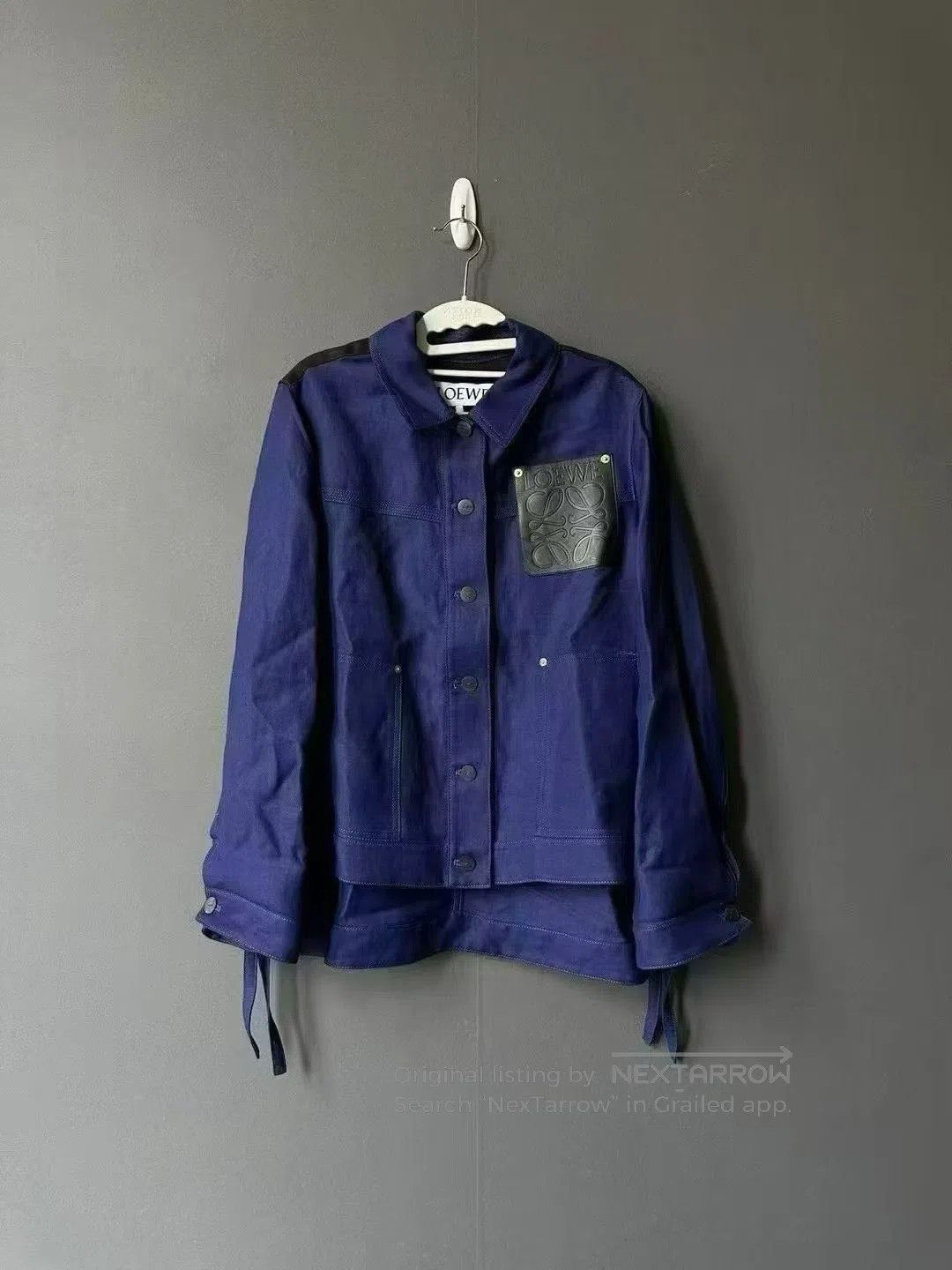 Loewe Loewe Leather Tag Coat. Size XS / US 0-2 / IT 36-38 - 1 Thumbnail