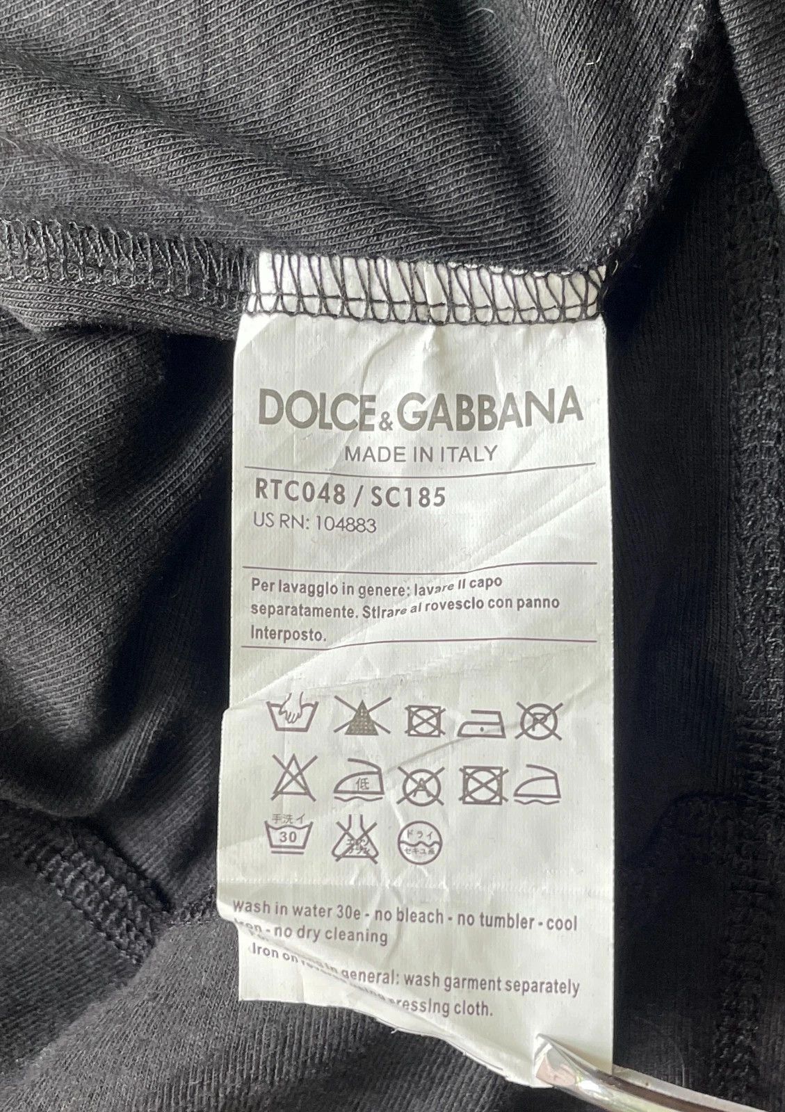Dolce & Gabbana DOLCE & GABBANA Gym Collection Track Jacket Silver Back Logo Size US S / EU 44-46 / 1 - 5 Thumbnail