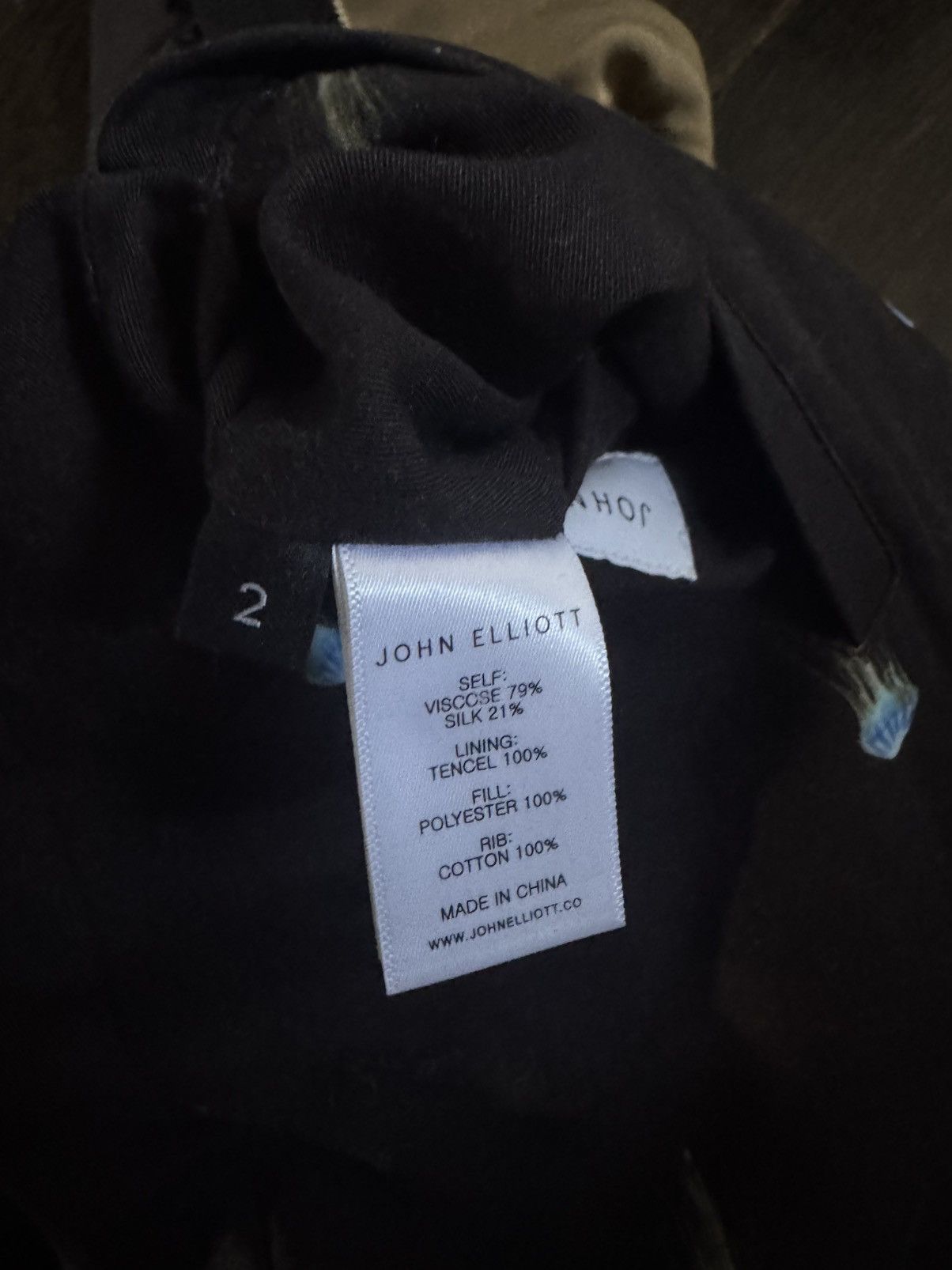 John Elliott Season 9 Silk Reversible Jellyfish Bomber Size US M / EU 48-50 / 2 - 6 Thumbnail
