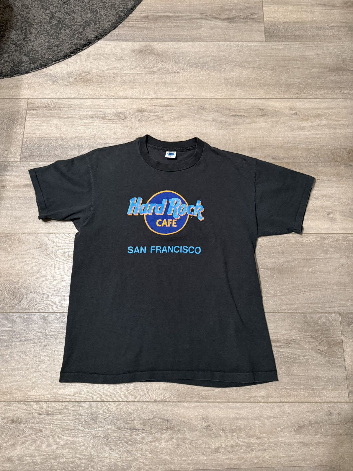 Vintage Vintage Hard Rock Cafe San Francisco Band T-Shirt Size US L / EU 52-54 / 3 - 1 Thumbnail