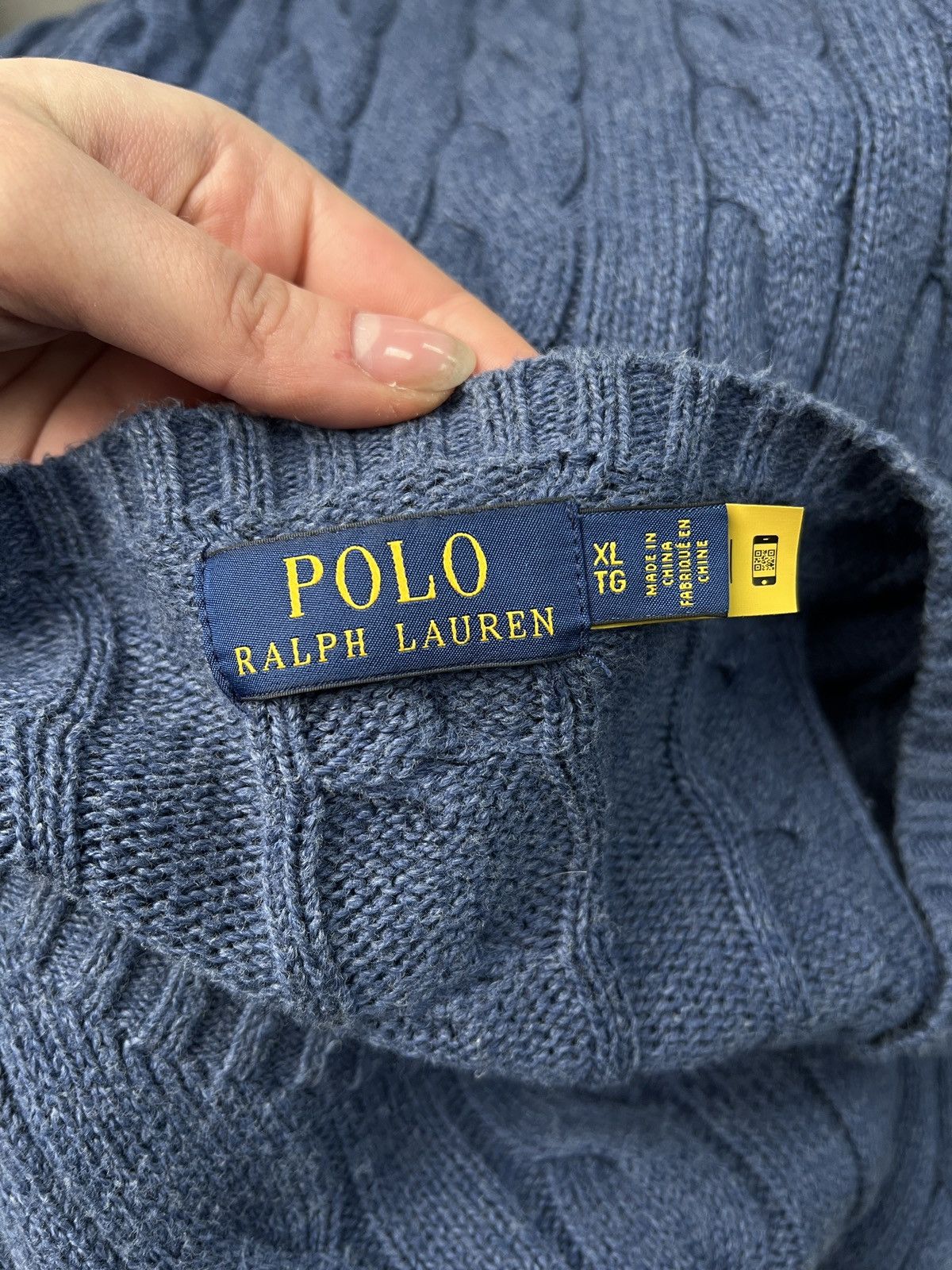 Polo Ralph Lauren Polo Ralph Lauren old money cotton crewneck sweater Size US XL / EU 56 / 4 - 8 Thumbnail