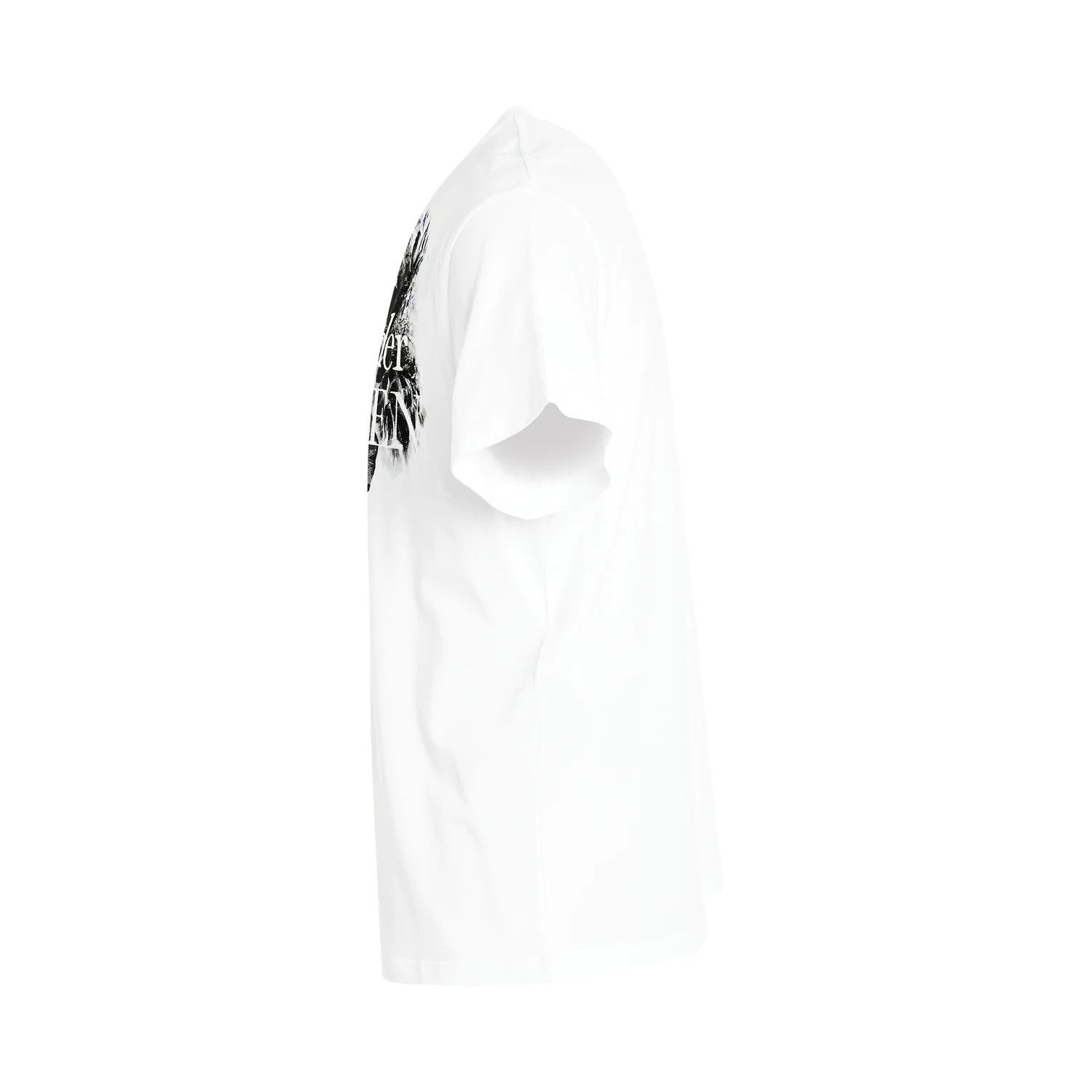 Alexander McQueen o1mris0824 T-Shirt in Black & White Size US L / EU 52-54 / 3 - 3 Thumbnail