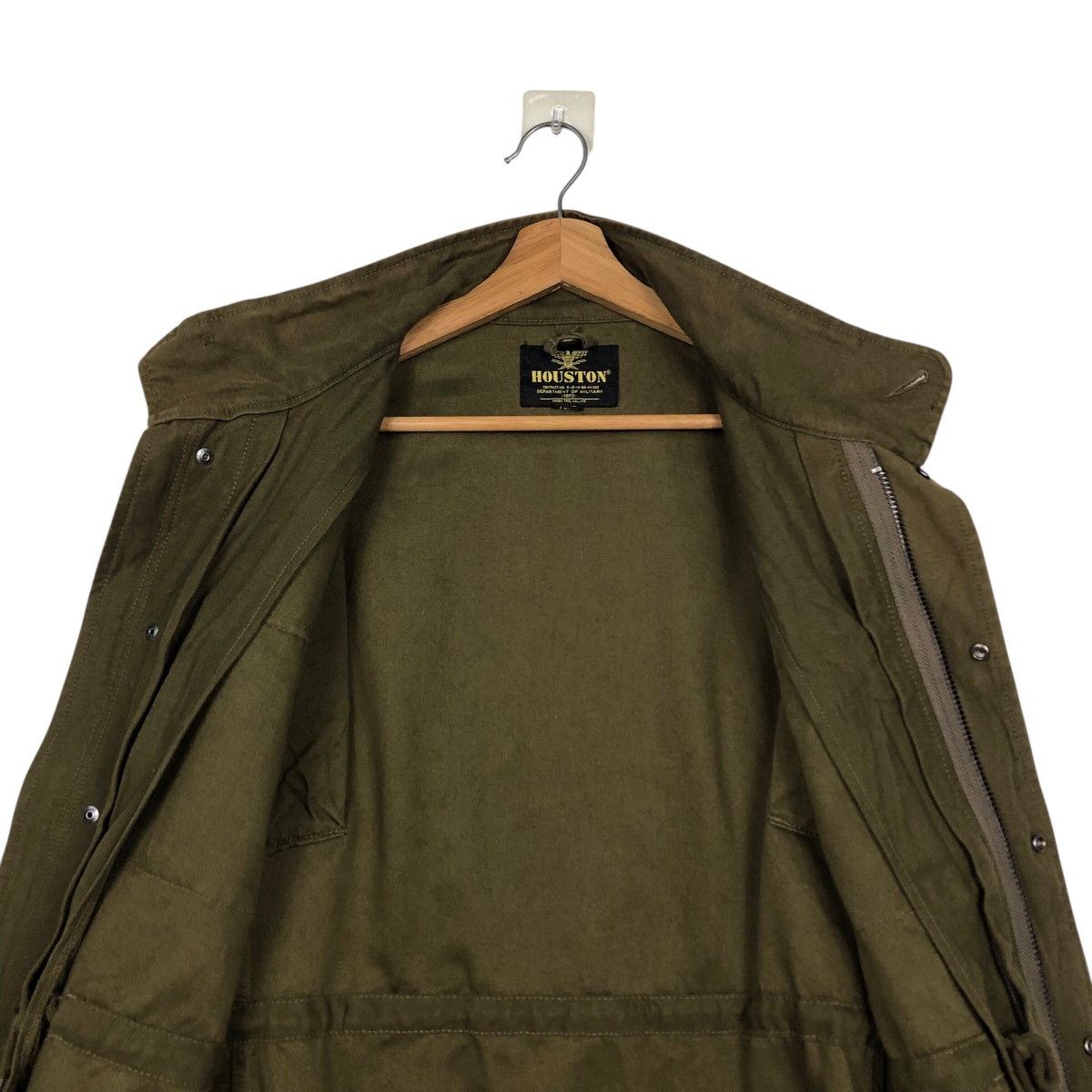 Japanese Brand 📌Vintage Biker Jacket Houston Military Multi Pocket Size US L / EU 52-54 / 3 - 15 Thumbnail