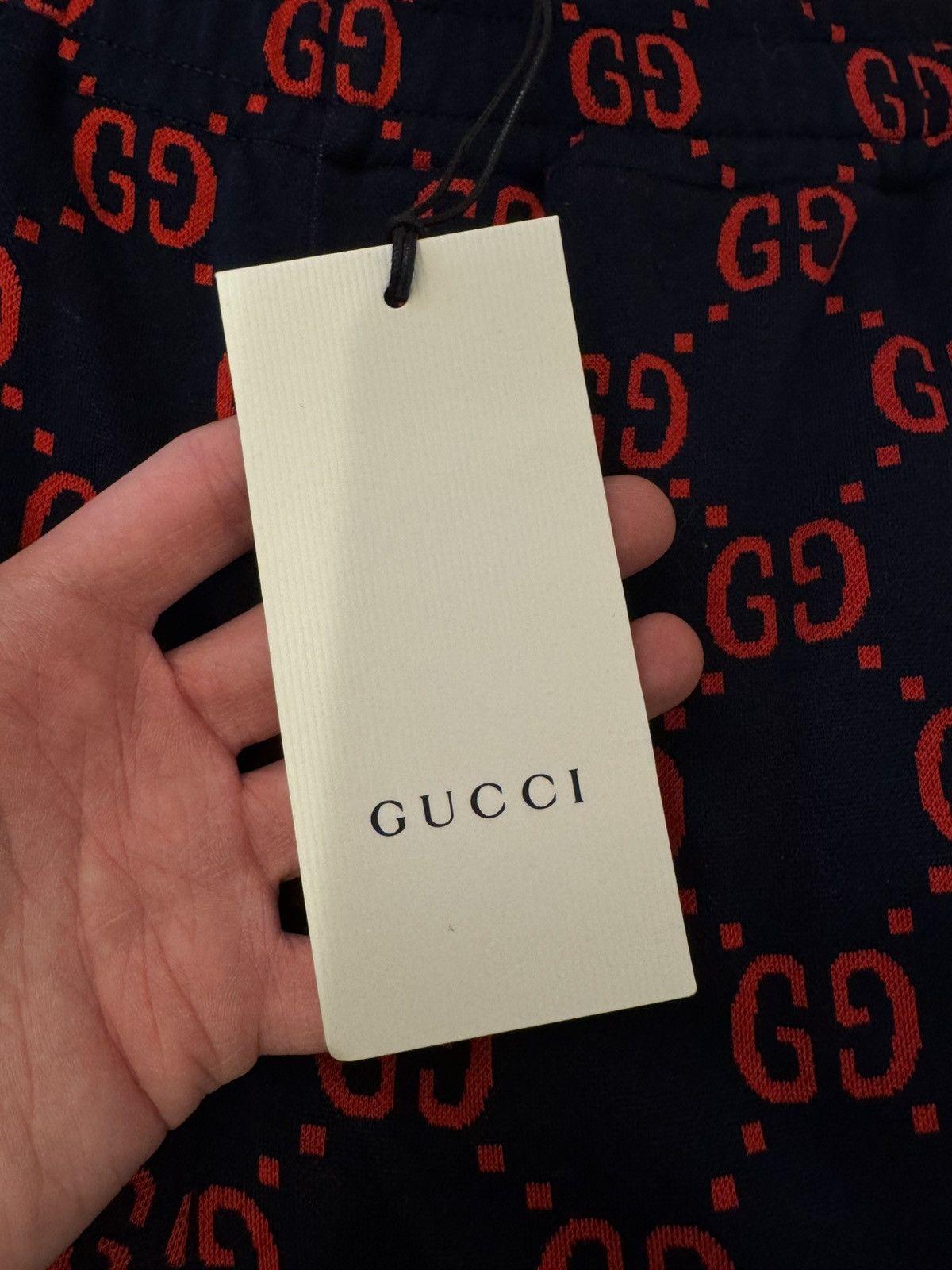 Gucci Gucci Jacquard Sweatpants Red Monogram Size US 36 / EU 52 - 3 Thumbnail