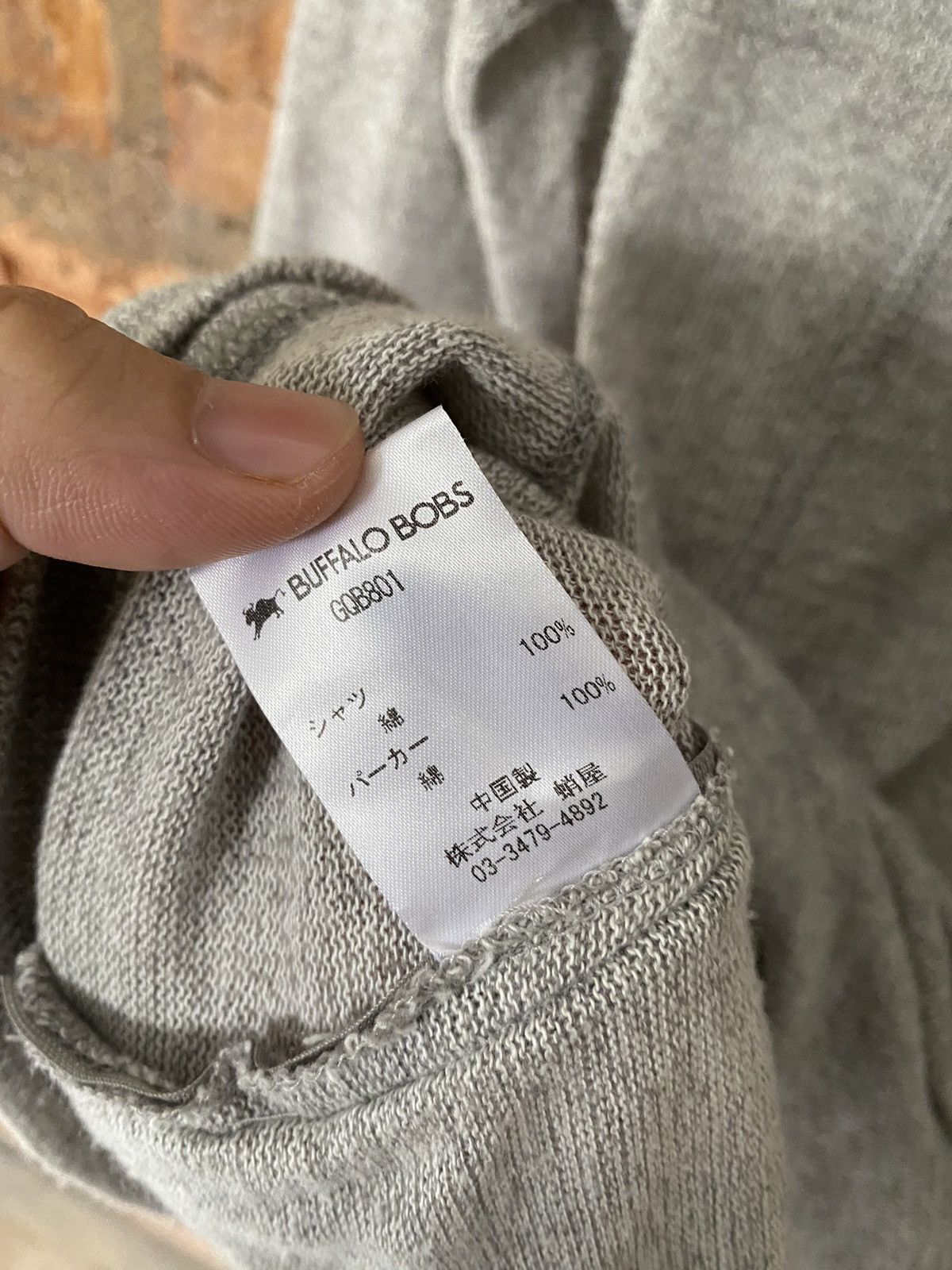 BUFFALO BOBS 2000s Buffalo Bobs Bono 3/4 sleeve hoodie Size US XS / EU 42 / 0 - 14 Thumbnail