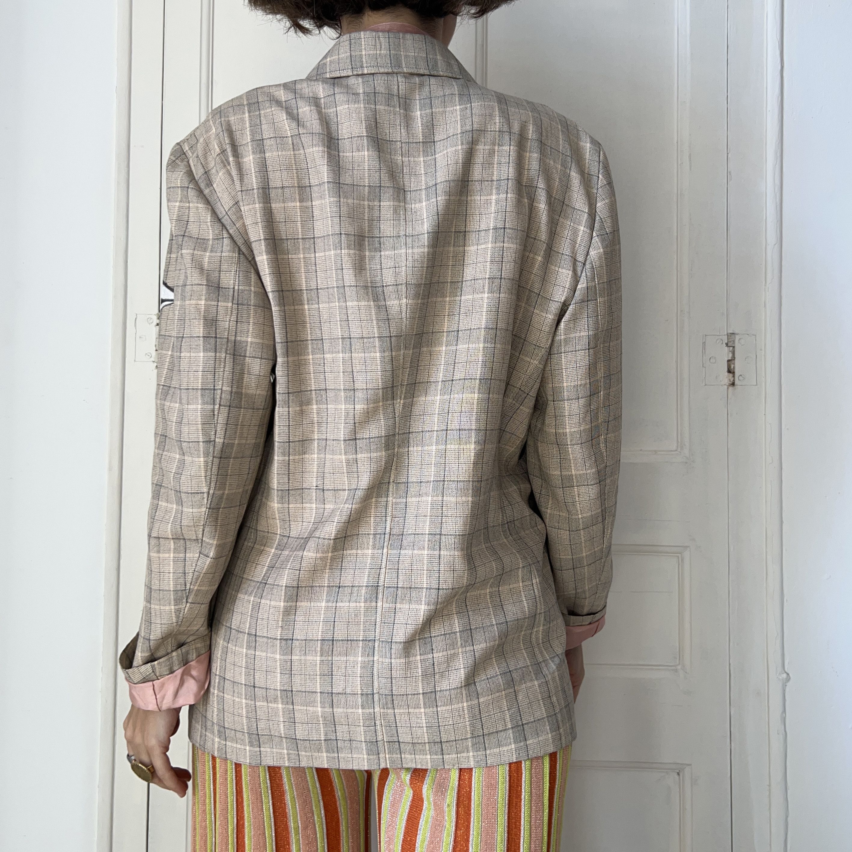 Custommade Custom made Hand Painted Art Deco Blazer Size XL / US 12-14 / IT 48-50 - 6 Thumbnail