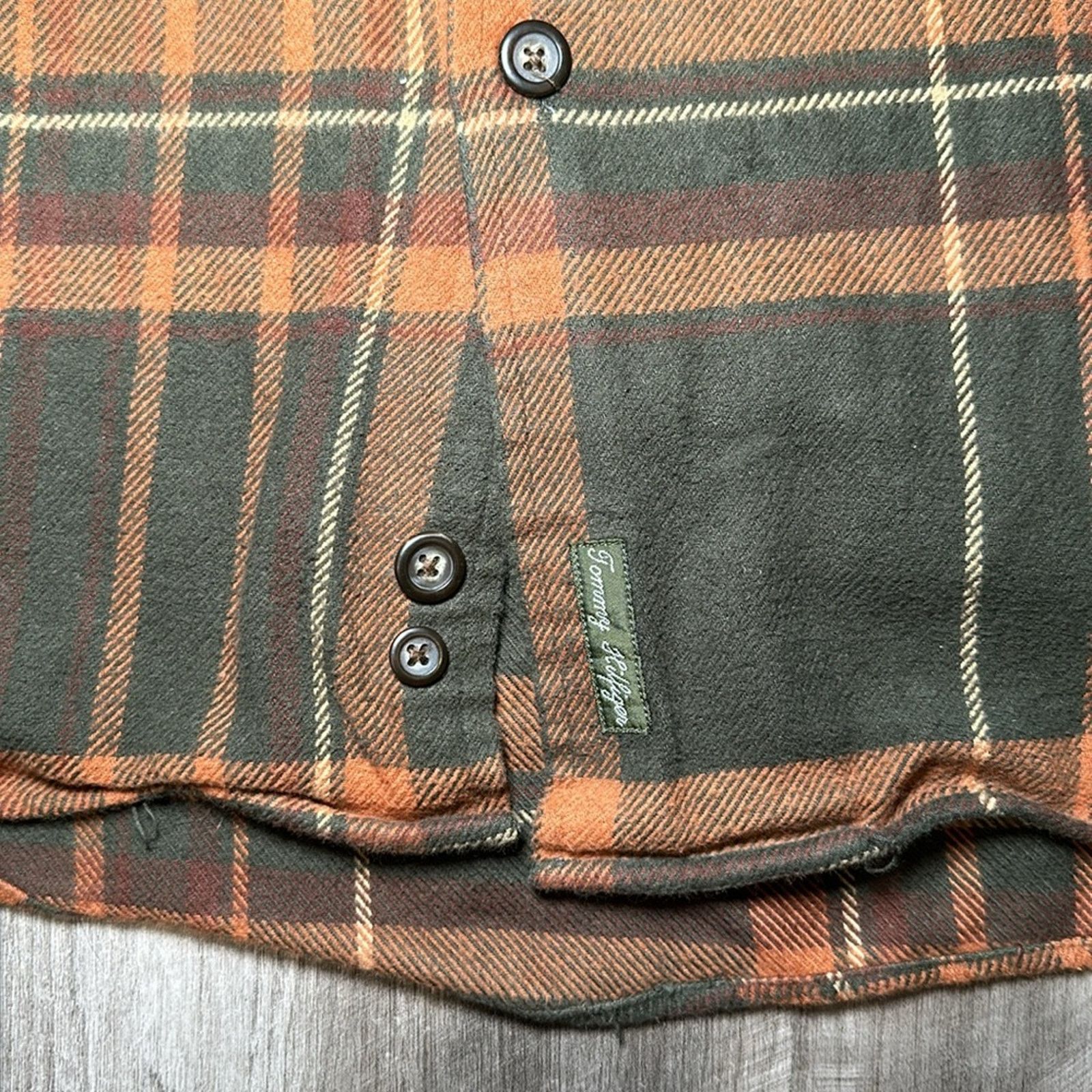 Tommy Hilfiger Tommy Hilfiger Heavy Flannel Long Sleeve - Medium Size US M / EU 48-50 / 2 - 5 Thumbnail
