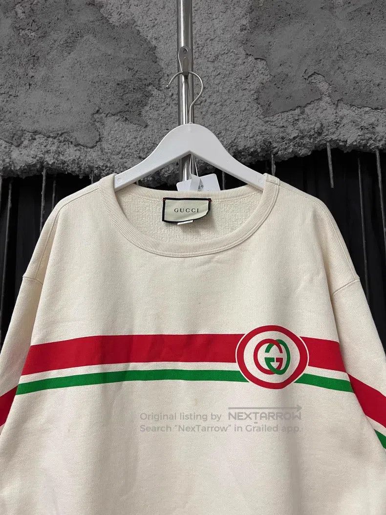 Gucci Gucci White sweatshirt Size US S / EU 44-46 / 1 - 3 Thumbnail