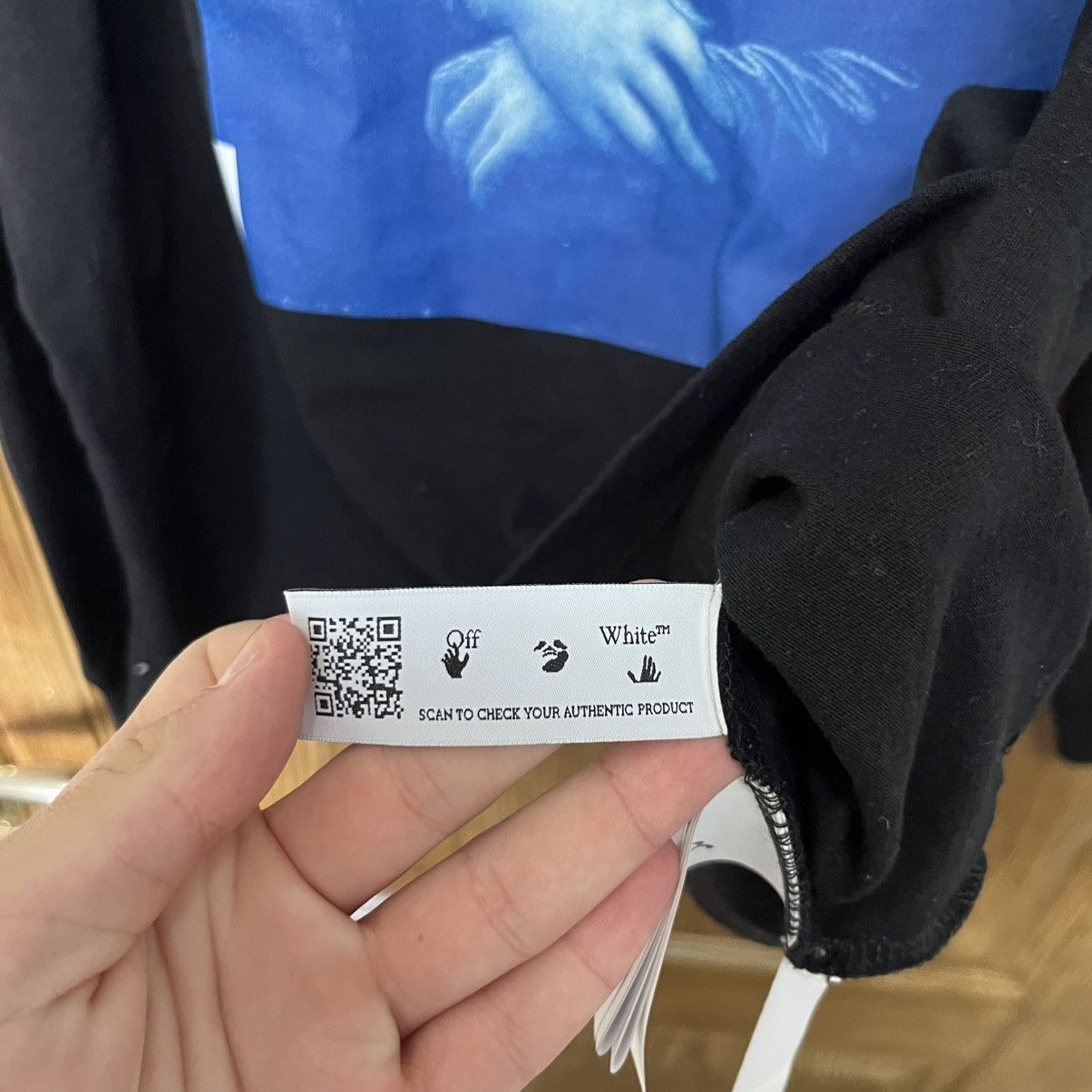 Off-White Off White Long sleeve tee Mona Lisa Big Logo New Size US XL / EU 56 / 4 - 12 Thumbnail