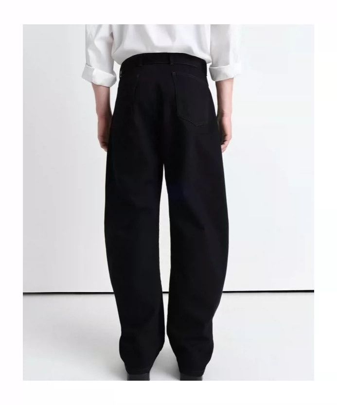 LEMAIRE 25ss twisted belted pants サイズL LEMAIRE - TWISTED BELTED PANTS CARBON BLUE – SOLAR MTP