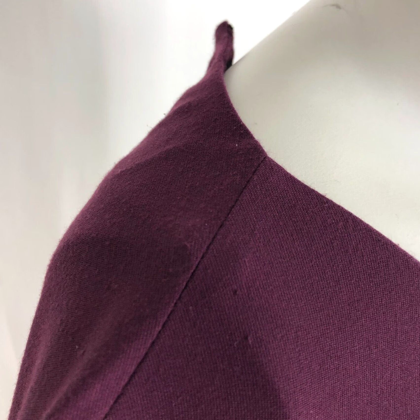 Vintage Lafayette 148 Pencil Dress Size 4 Women Full Length Dress Wine Purple Size S / US 4 / IT 40 - 5 Thumbnail