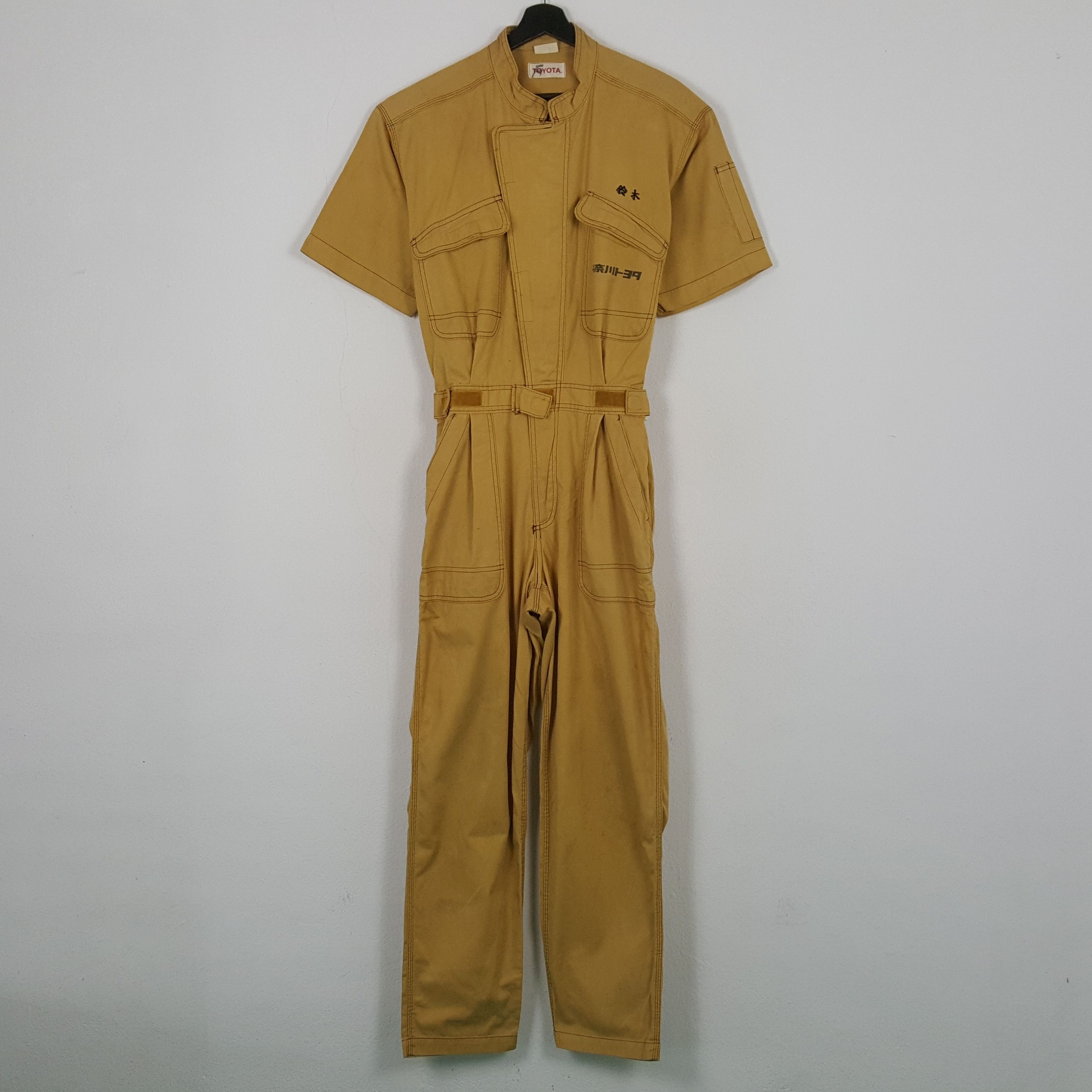 Japanese Brand Toyota Workwear Motorsports Coverall Jacket RR23 Size US M / EU 48-50 / 2 - 4 Thumbnail