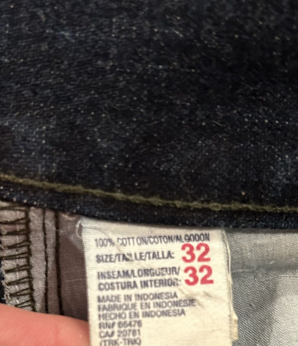 Tommy Jeans Tommy Jeans Men’s Tommy Hilfiger Vintage 90’s Denim Jeans Size US 32 / EU 48 - 5 Thumbnail