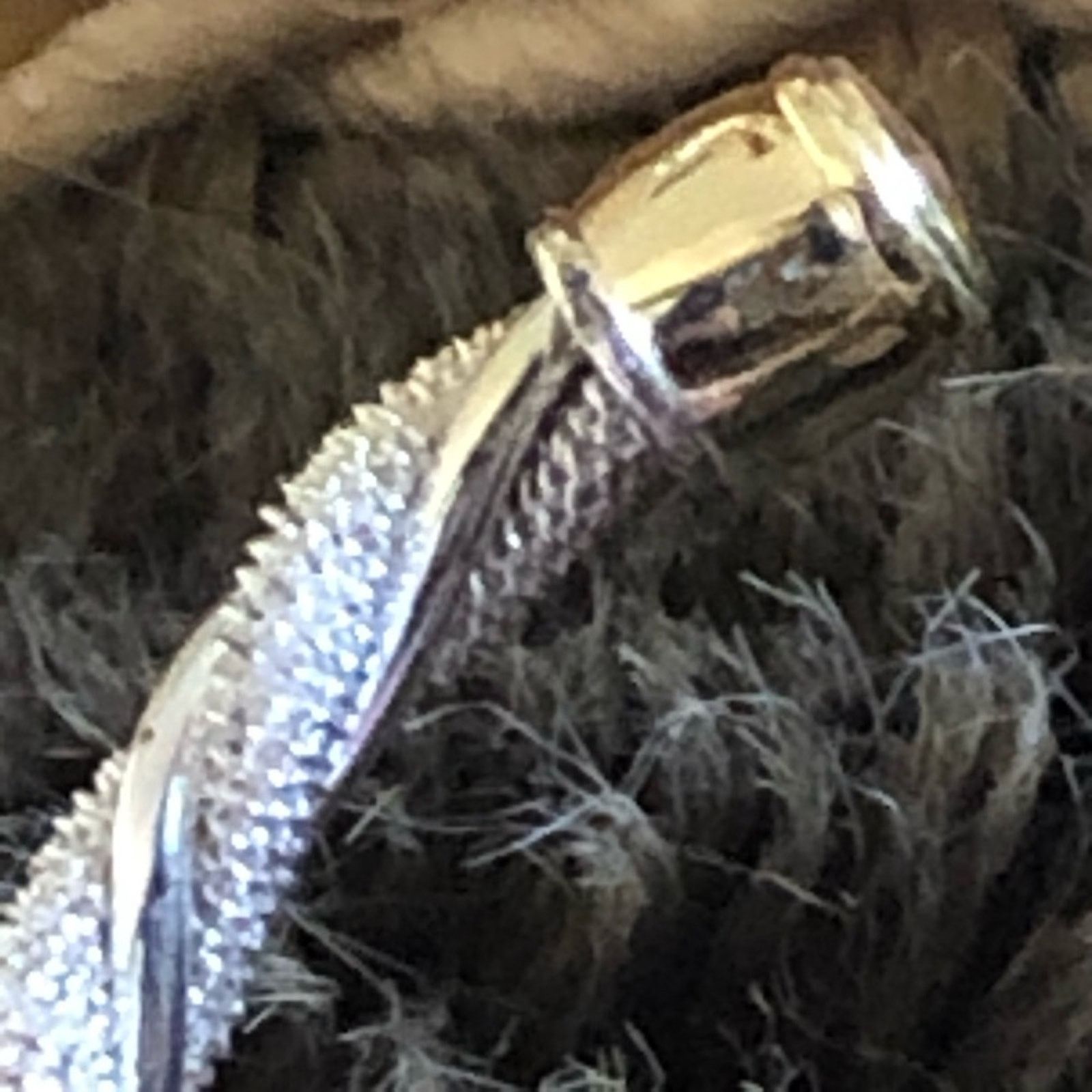Jewelry Shiny silver plated twisted mesh cuff bracelet Size ONE SIZE - 8 Thumbnail