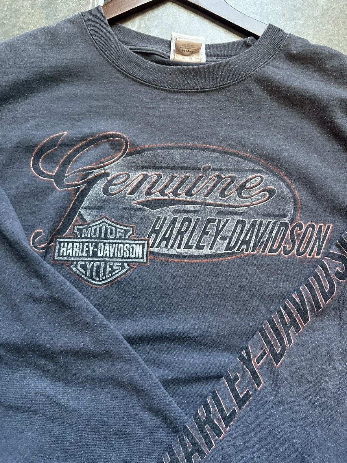 Harley Davidson Super Faded Harley Davidson Long sleeve Size US XL / EU 56 / 4 - 1 Thumbnail
