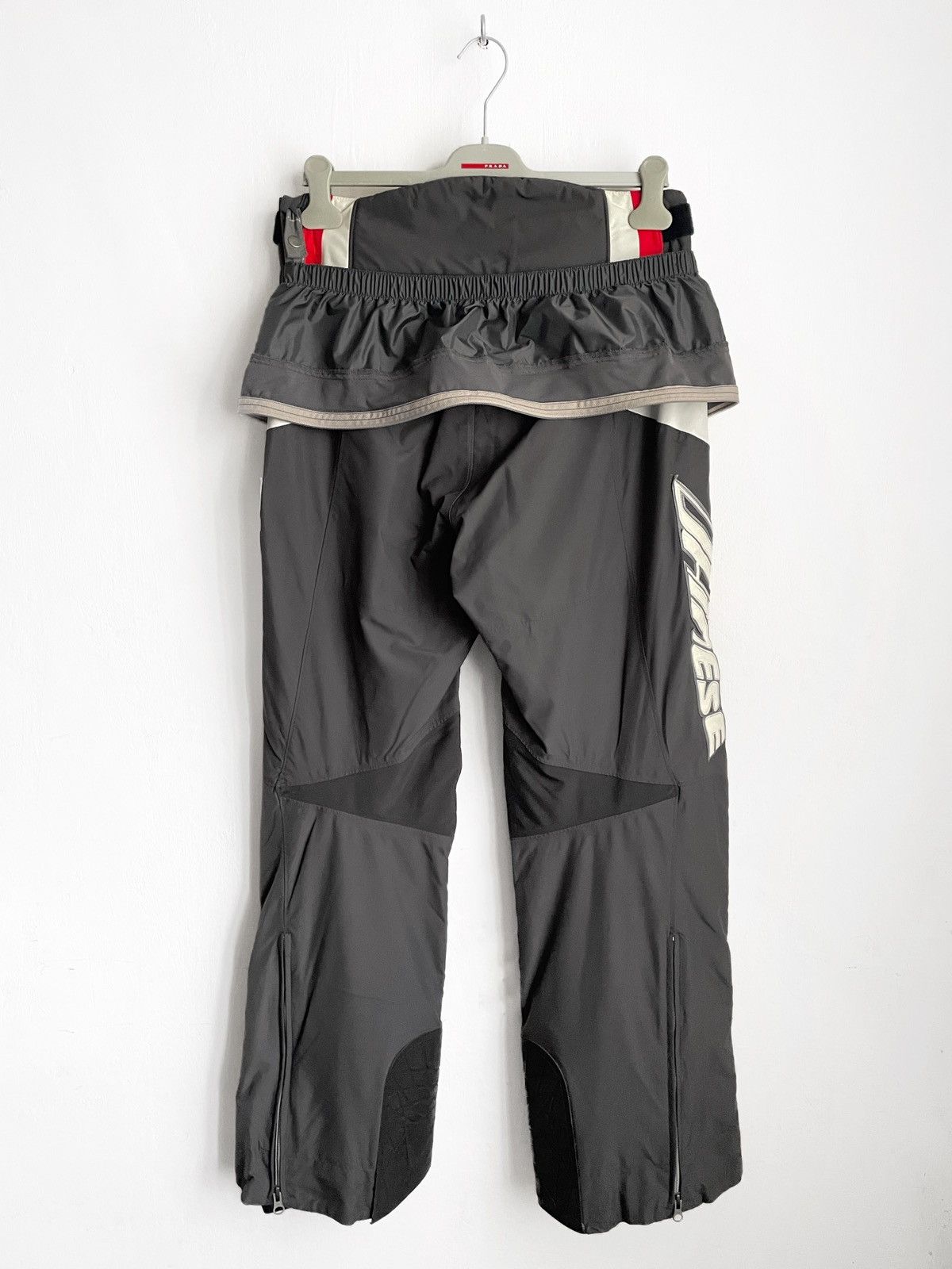 Dainese Dainese Ski Snowboard Pants Gray Red White Vintage Gorcope Size US 31 - 6 Thumbnail