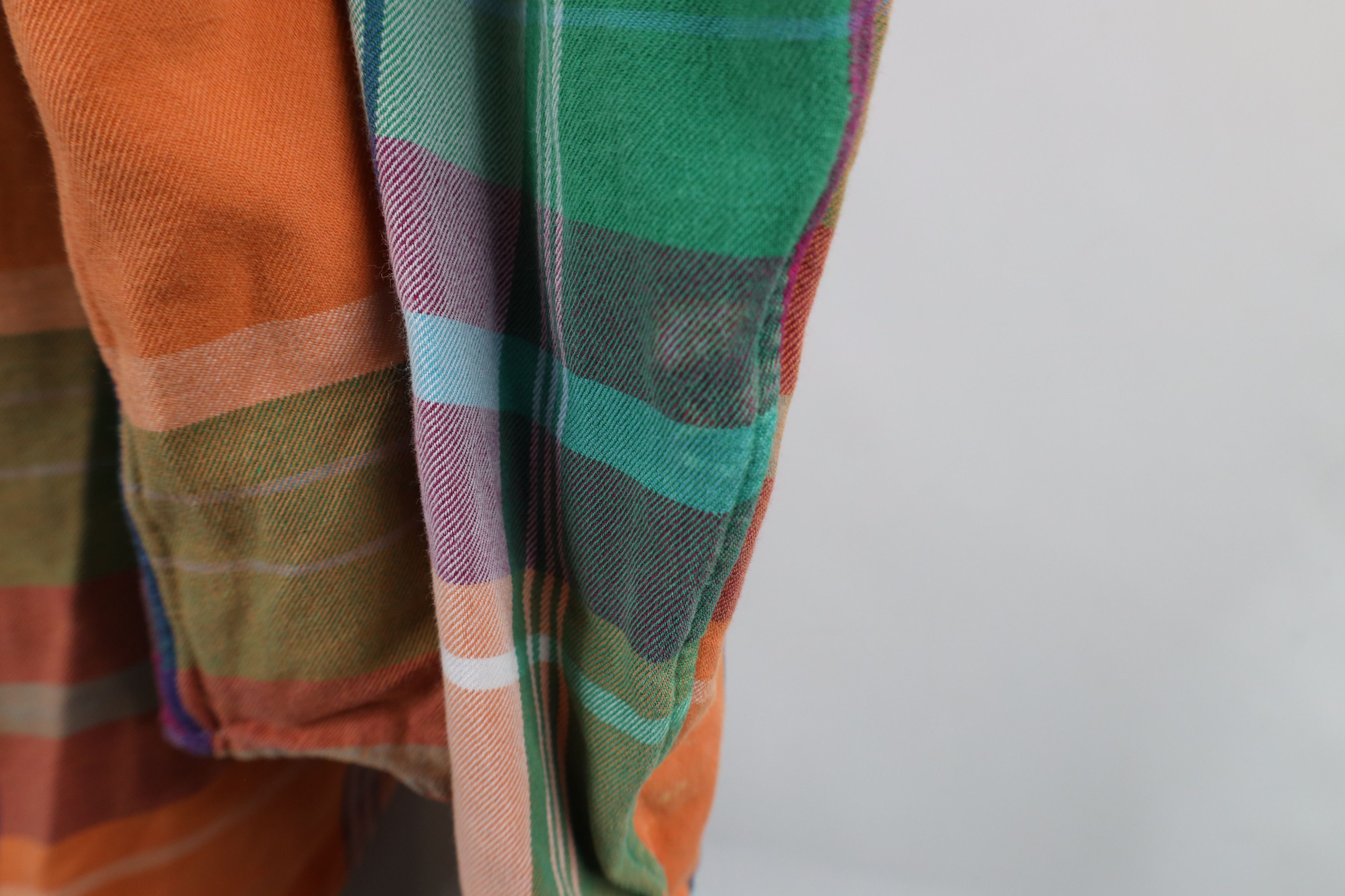 Ralph Lauren × Vintage Vintage 90s Ralph Lauren Rainbow Plaid Button Down Shirt Size US XXL / EU 58 / 5 - 11 Thumbnail