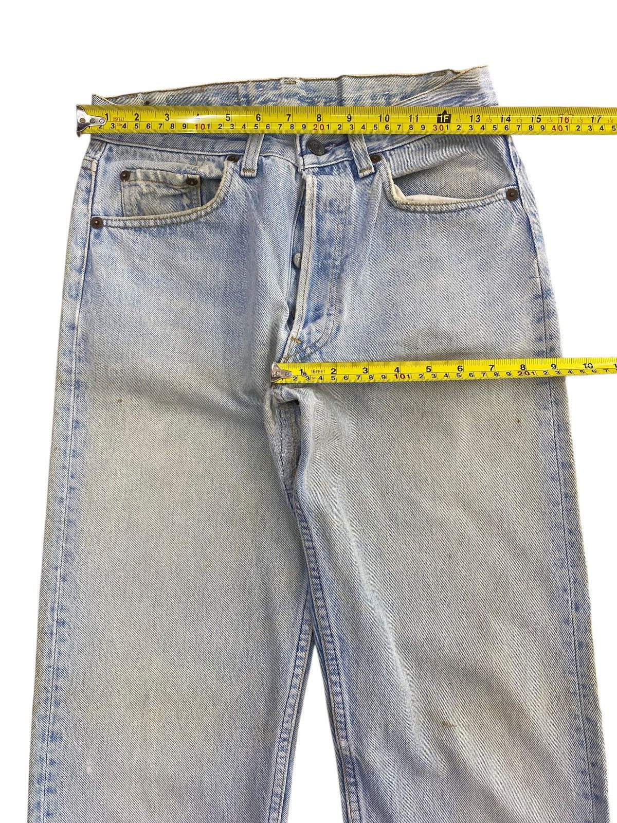 Levi's Levi’s Acid Light Blue Wash Style Loose Jeans Size US 28 / EU 44 - 5 Thumbnail
