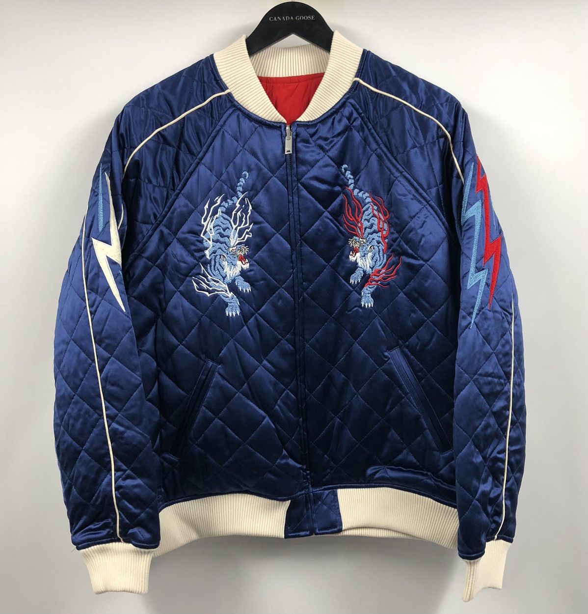 Other Azuki Twin Tigers Reversible Jacket Small Size US S / EU 44-46 / 1 - 11 Thumbnail