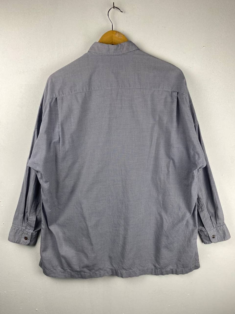 Issey Miyake issey miyake japanese brand checkered shirt baggy style Size US M / EU 48-50 / 2 - 8 Thumbnail